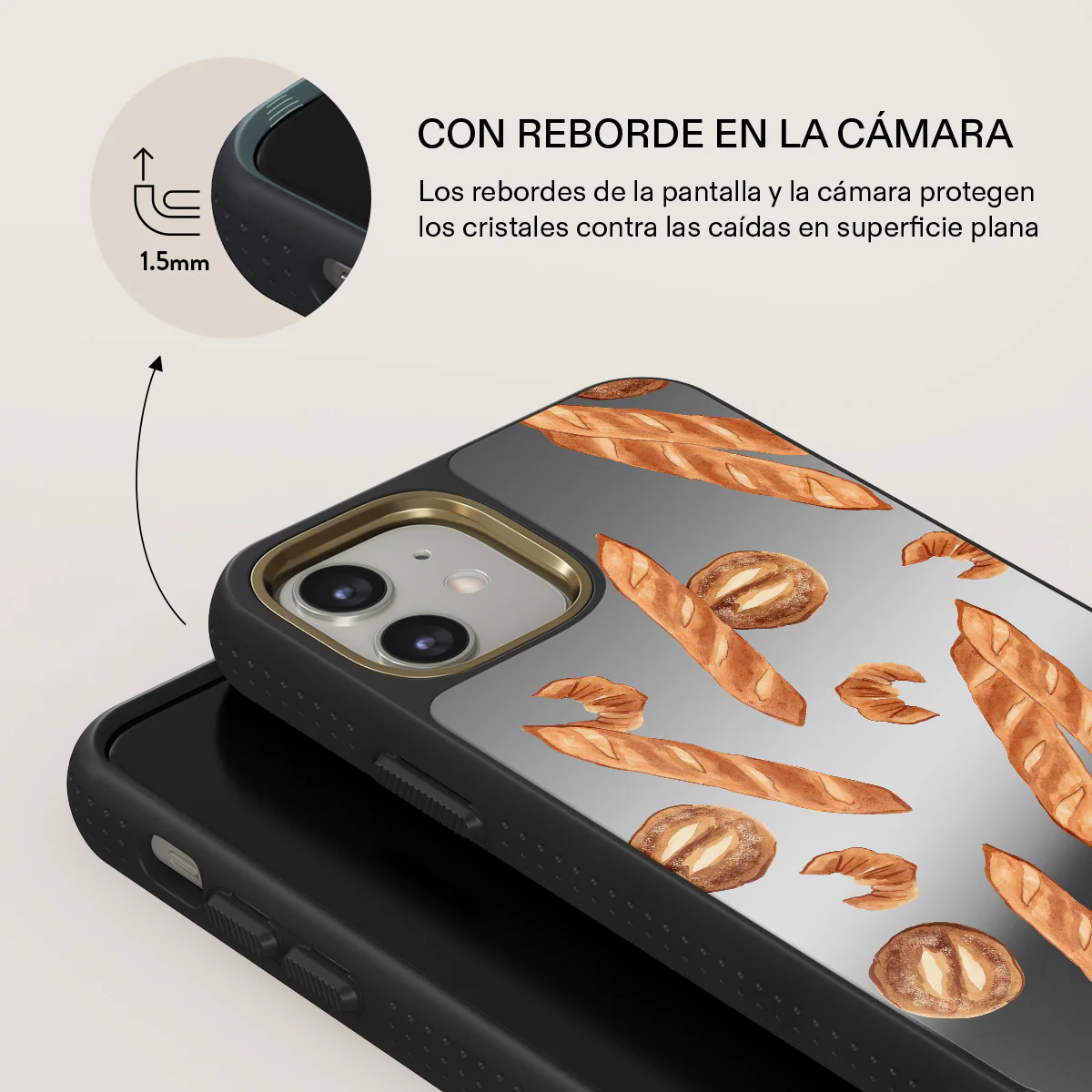 No Crumbs - iPhone 11 Funda - Image 23