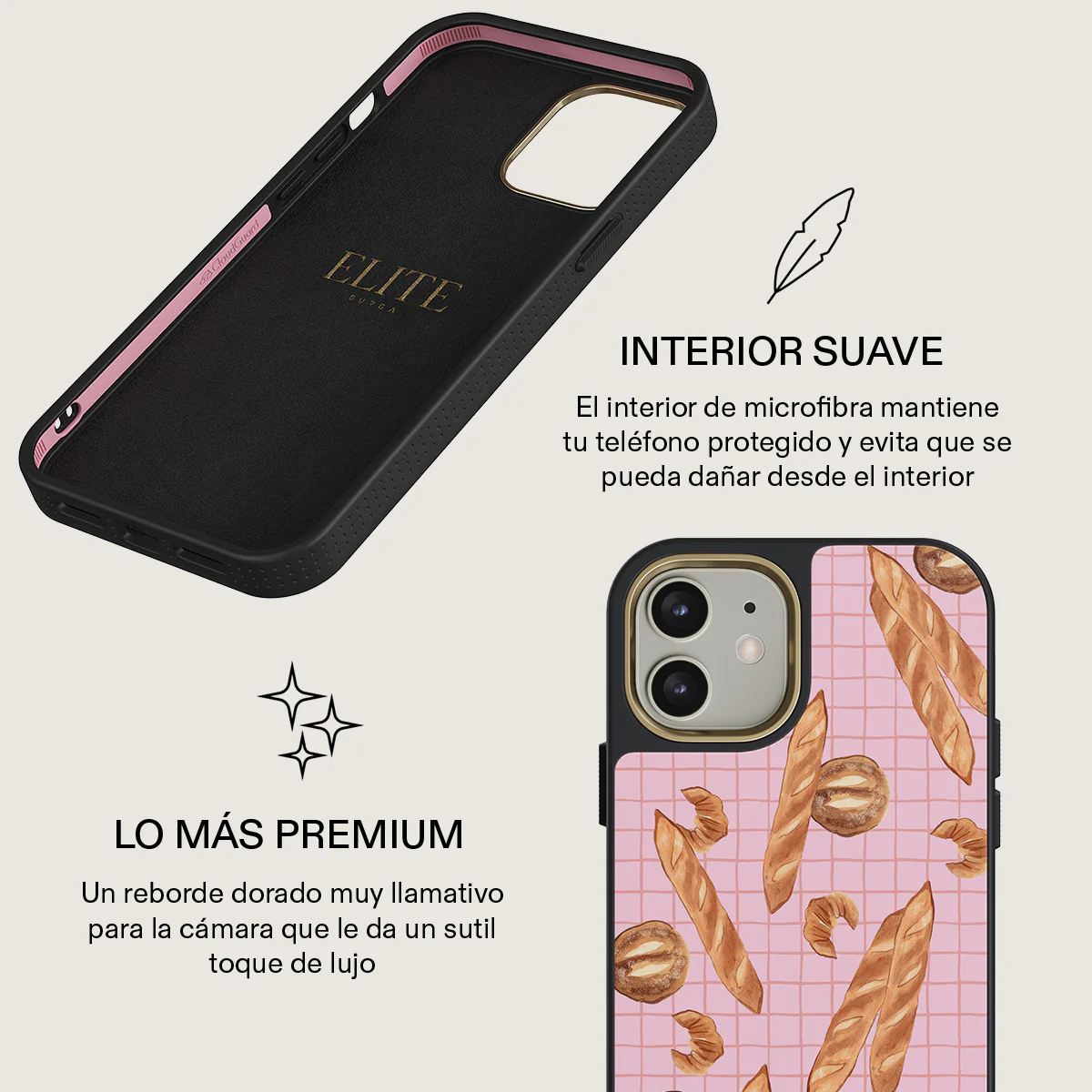 No Crumbs - iPhone 12 Funda - Image 10