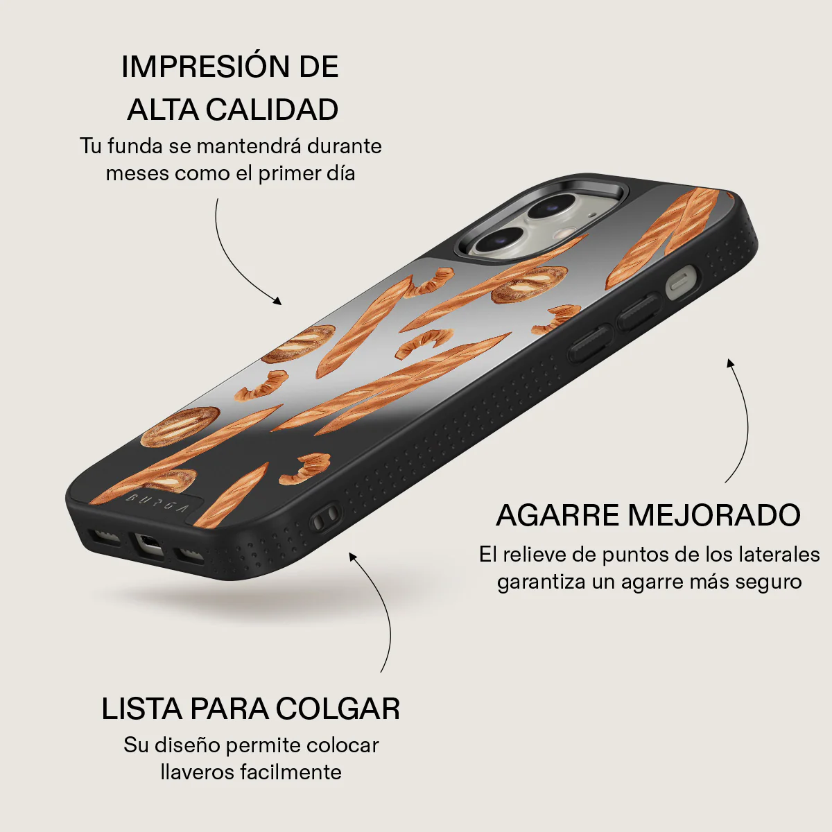 No Crumbs - iPhone 12 Funda - Image 32
