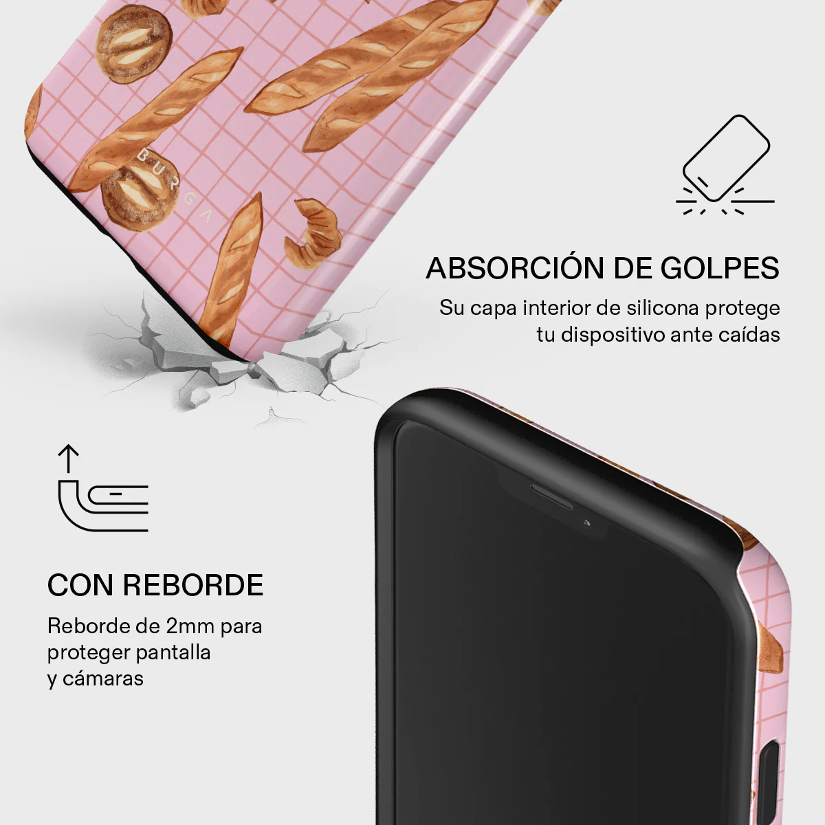 No Crumbs - iPhone 12 Funda - Image 4