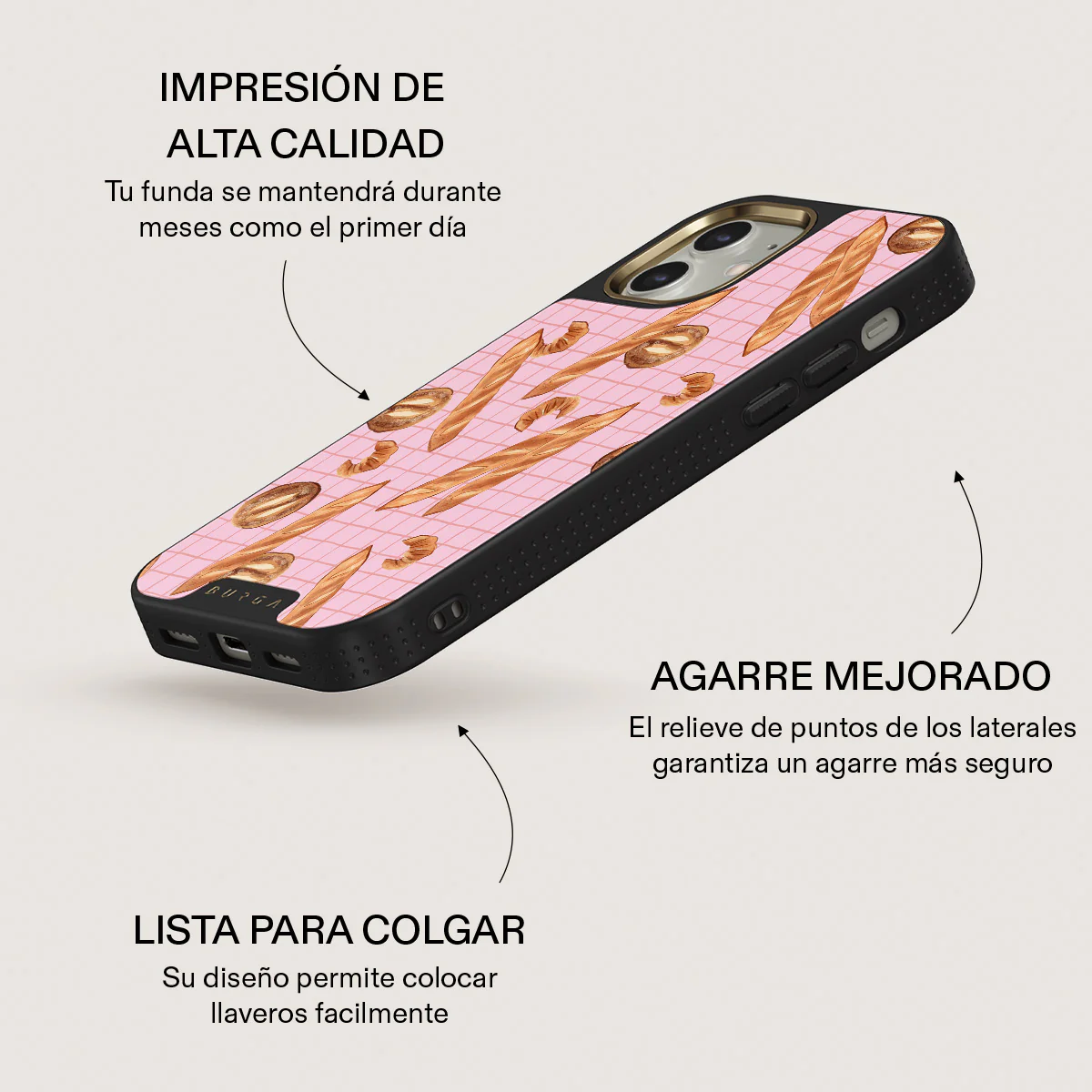 No Crumbs - iPhone 12 Funda - Image 9