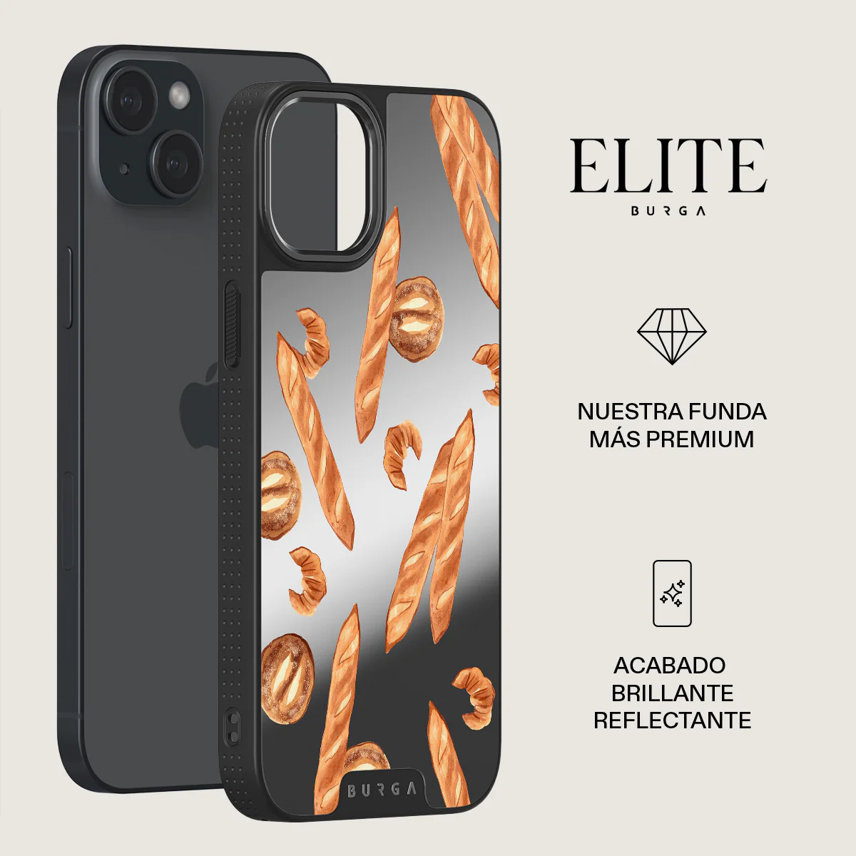 No Crumbs - iPhone 14 Funda - Image 35