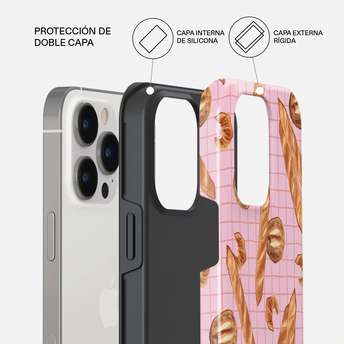 No Crumbs - iPhone 14 Pro Funda - Image 2