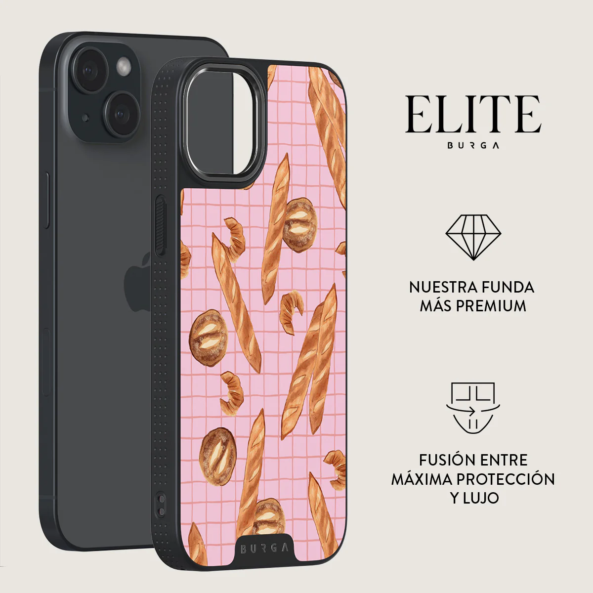 No Crumbs - iPhone 15 Funda - Image 13