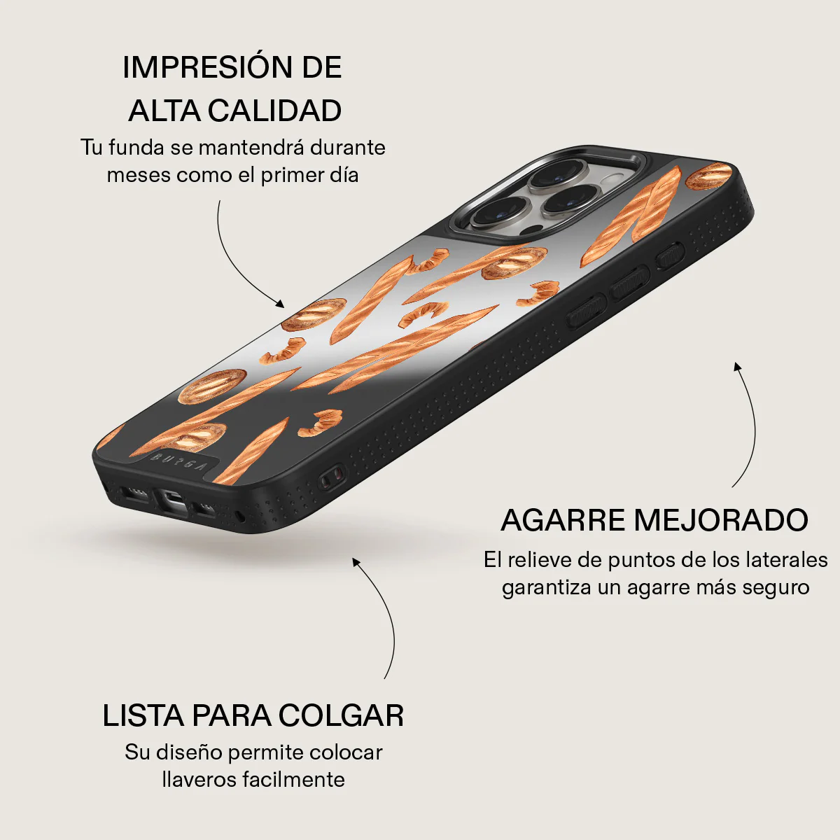 No Crumbs - iPhone 15 Pro Funda - Image 39