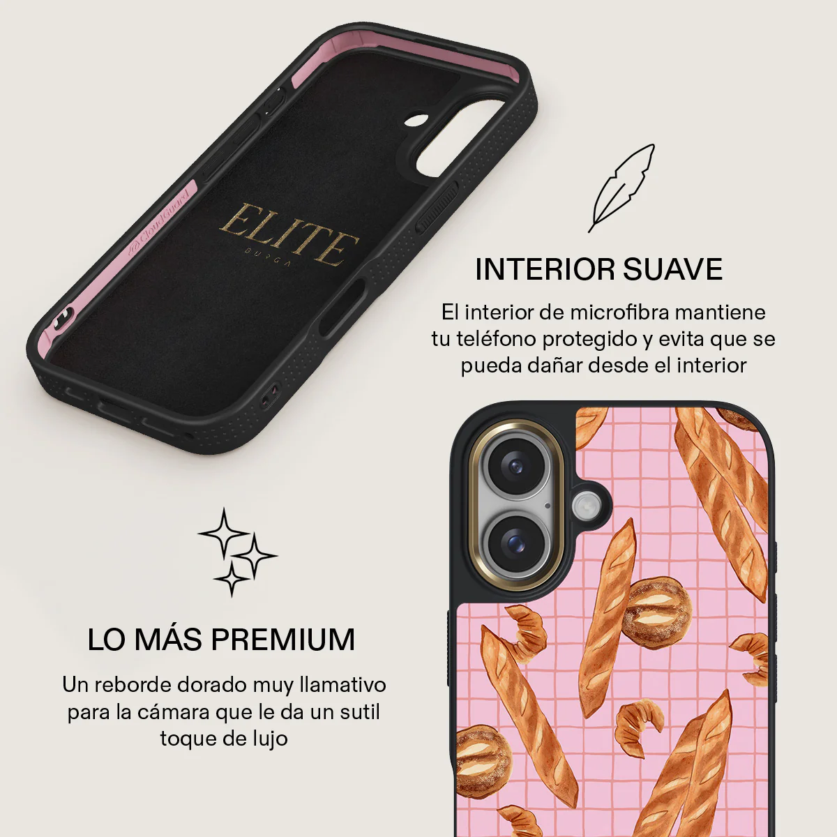 No Crumbs - iPhone 16 Funda - Image 11