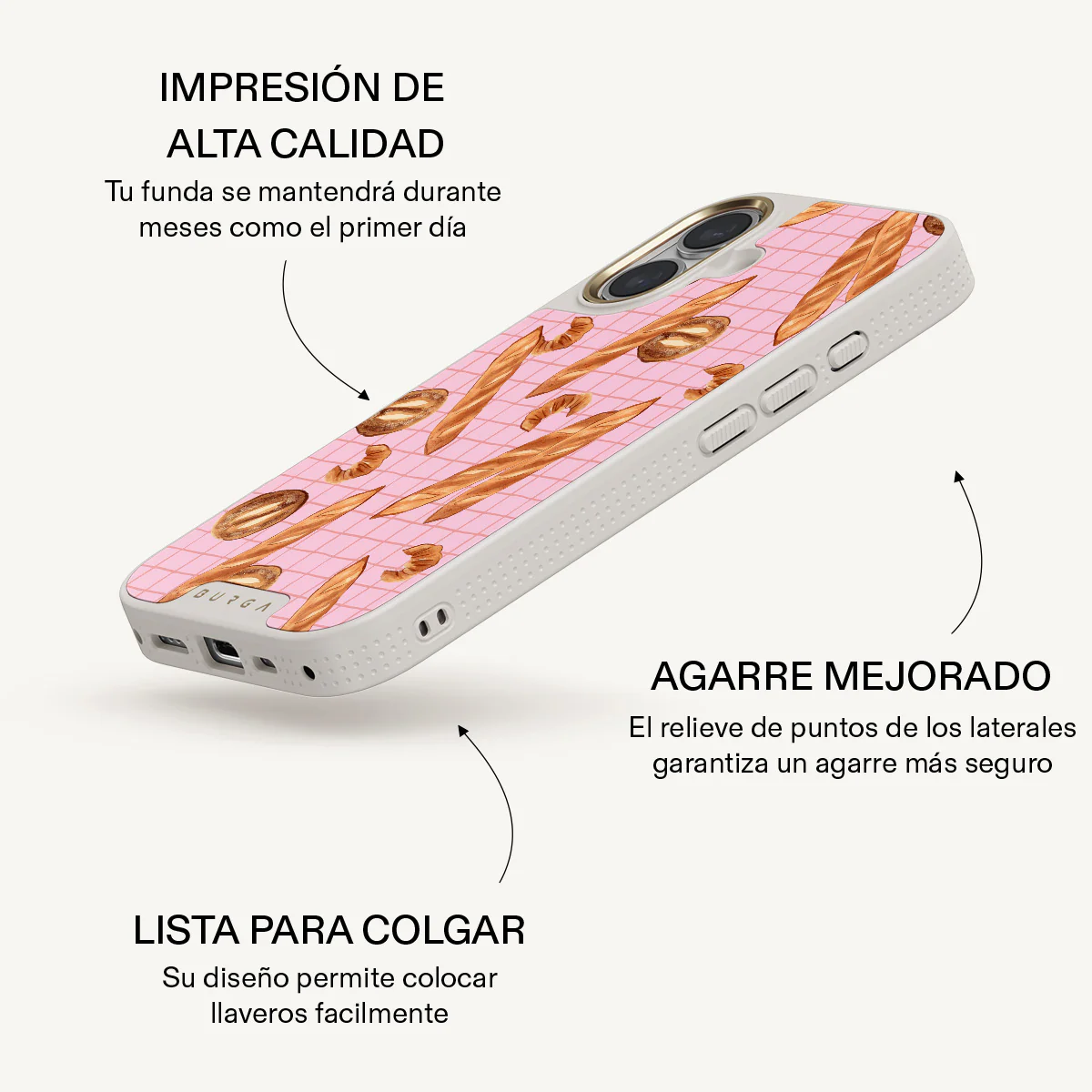 No Crumbs - iPhone 16 Funda - Image 24