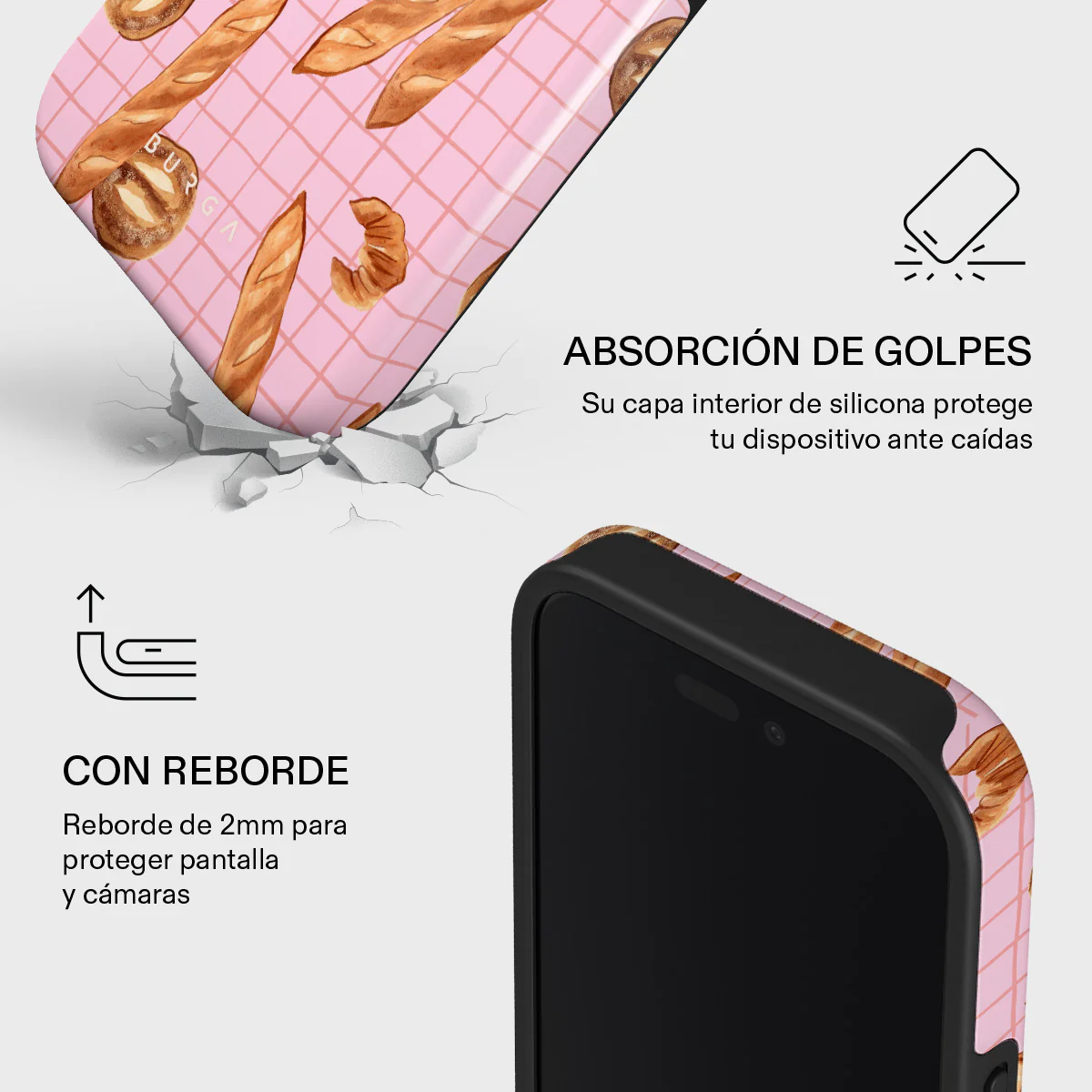 No Crumbs - iPhone 16 Plus Funda - Image 4