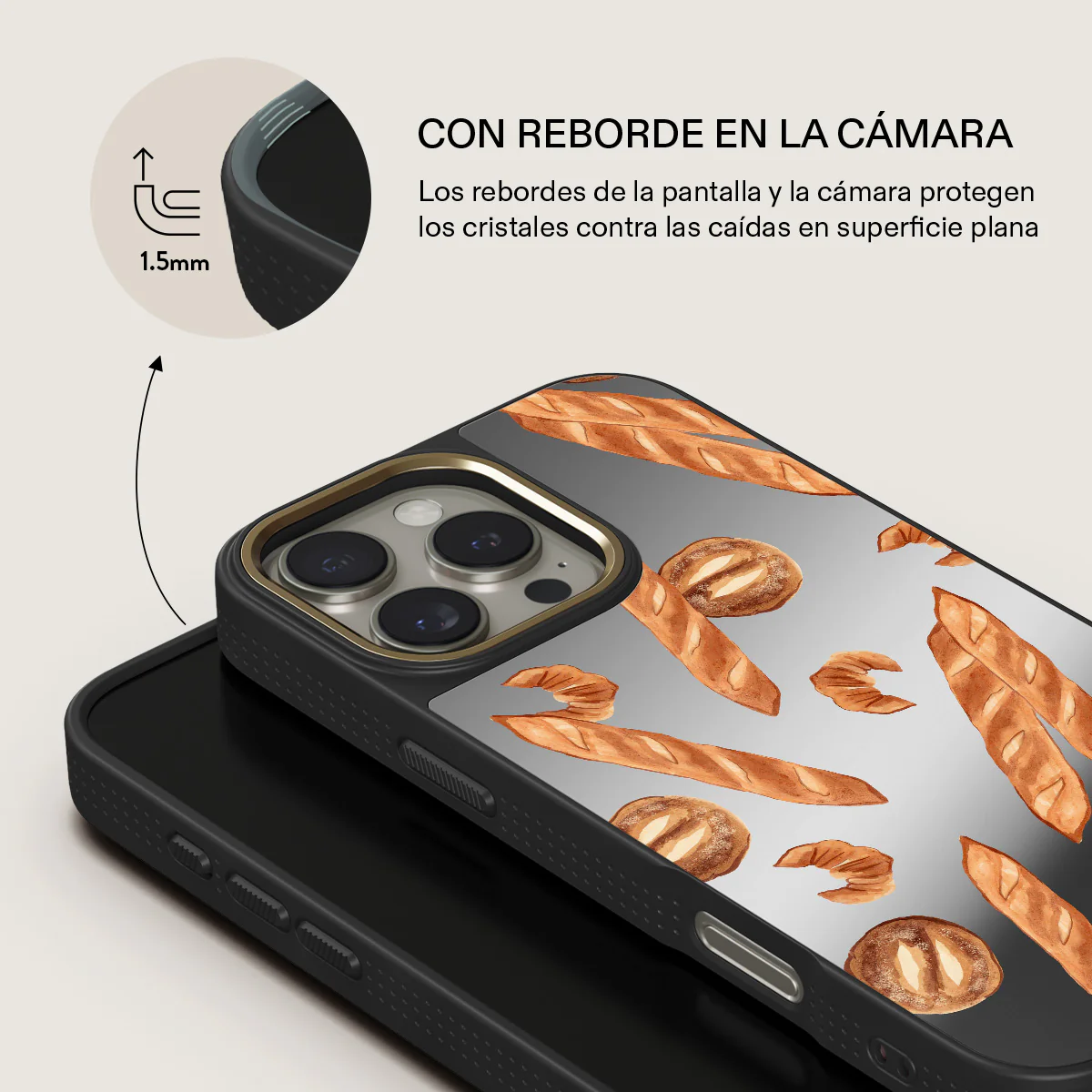 No Crumbs - iPhone 16 Pro Funda - Image 31