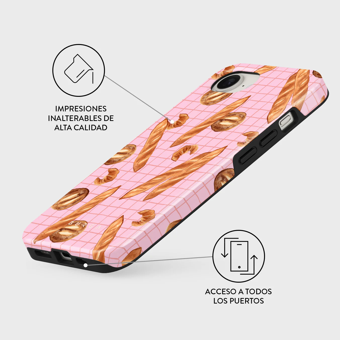 No Crumbs - iPhone 16e Funda - Image 3