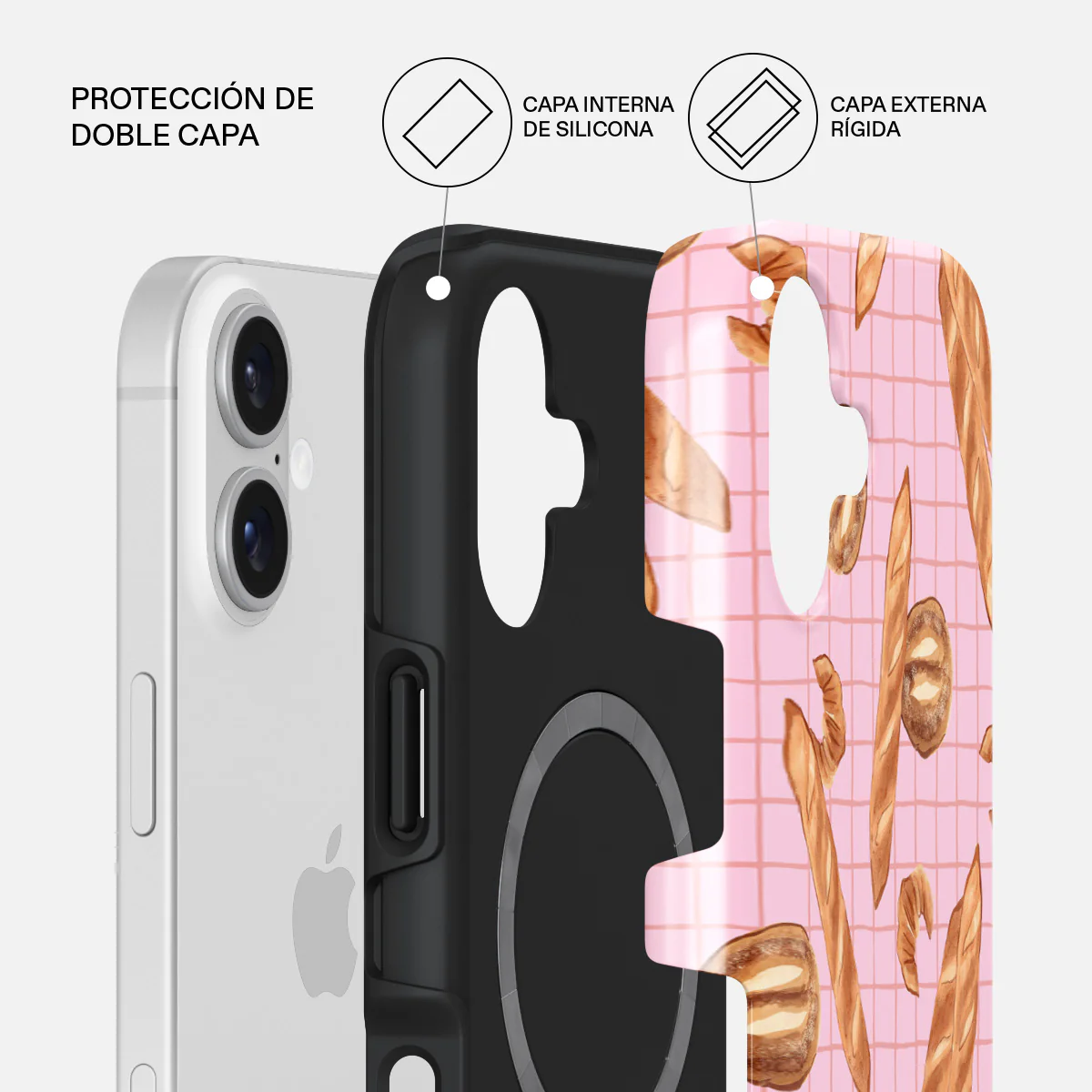 No Crumbs - iPhone 17 Funda - Image 2