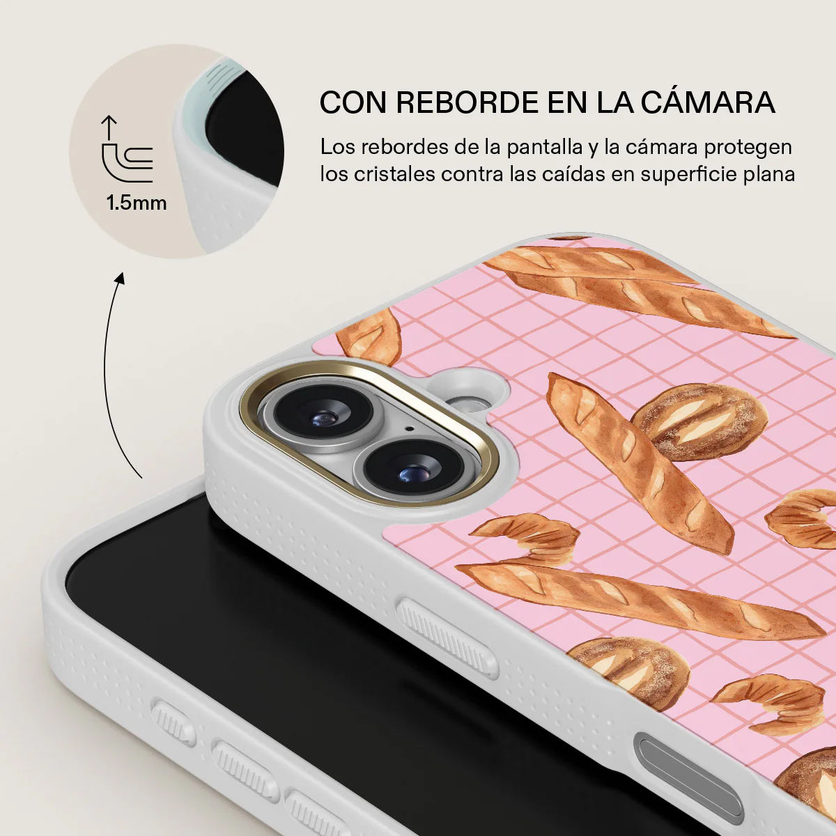 No Crumbs - iPhone 17 Funda - Image 22
