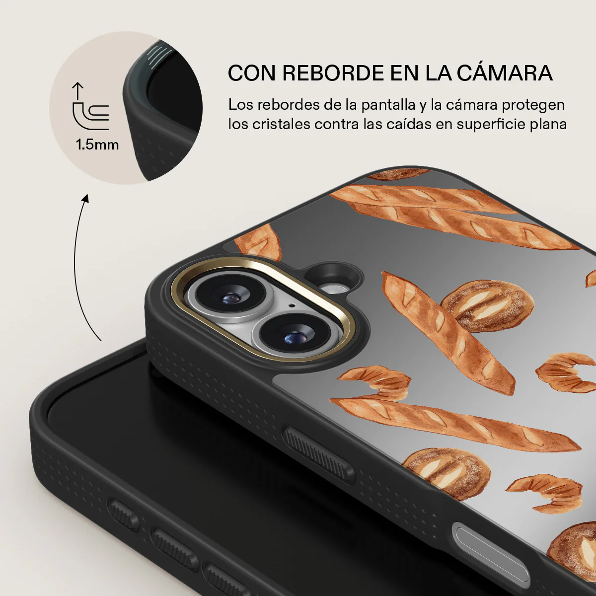 No Crumbs - iPhone 17 Funda - Image 30