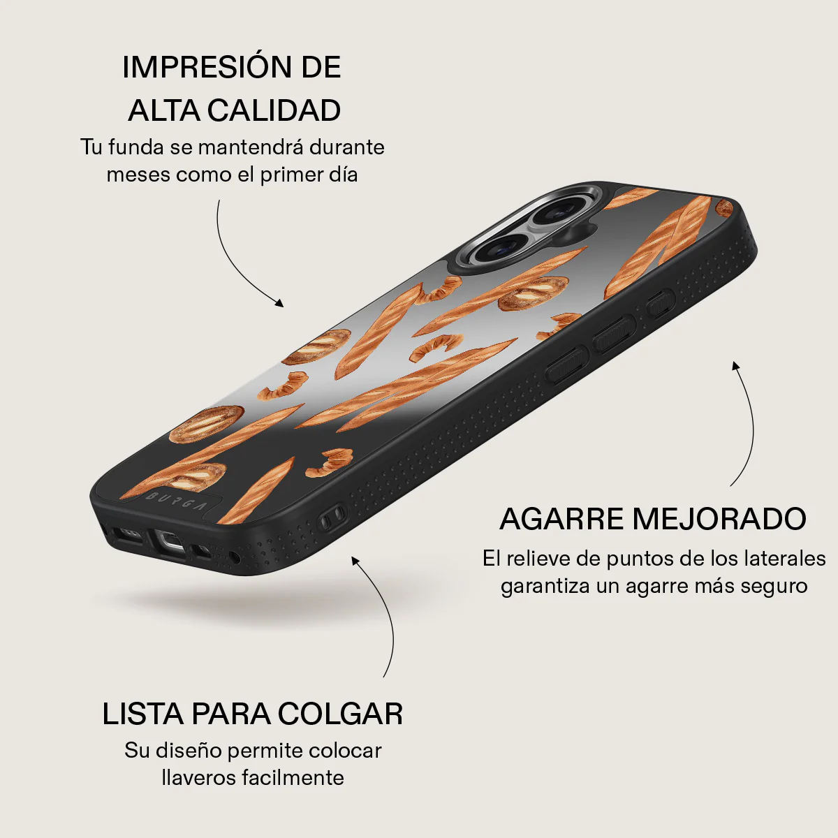 No Crumbs - iPhone 17 Funda - Image 39