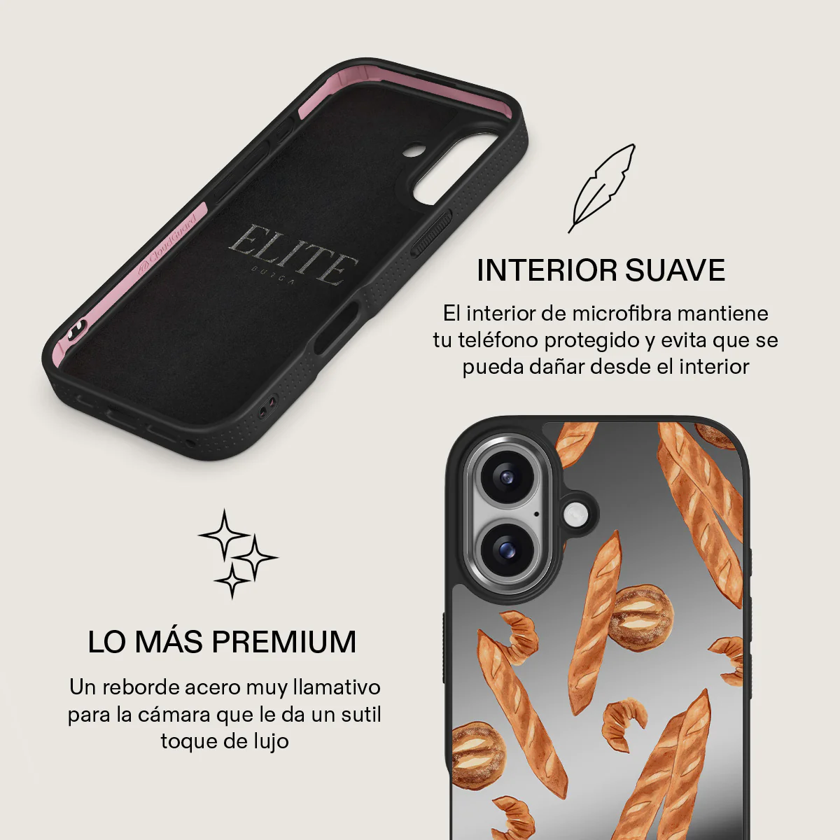 No Crumbs - iPhone 17 Funda - Image 40
