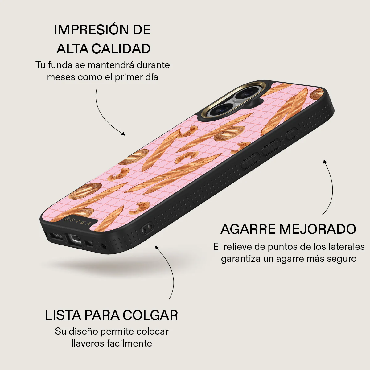 No Crumbs - iPhone 17 Funda - Image 9