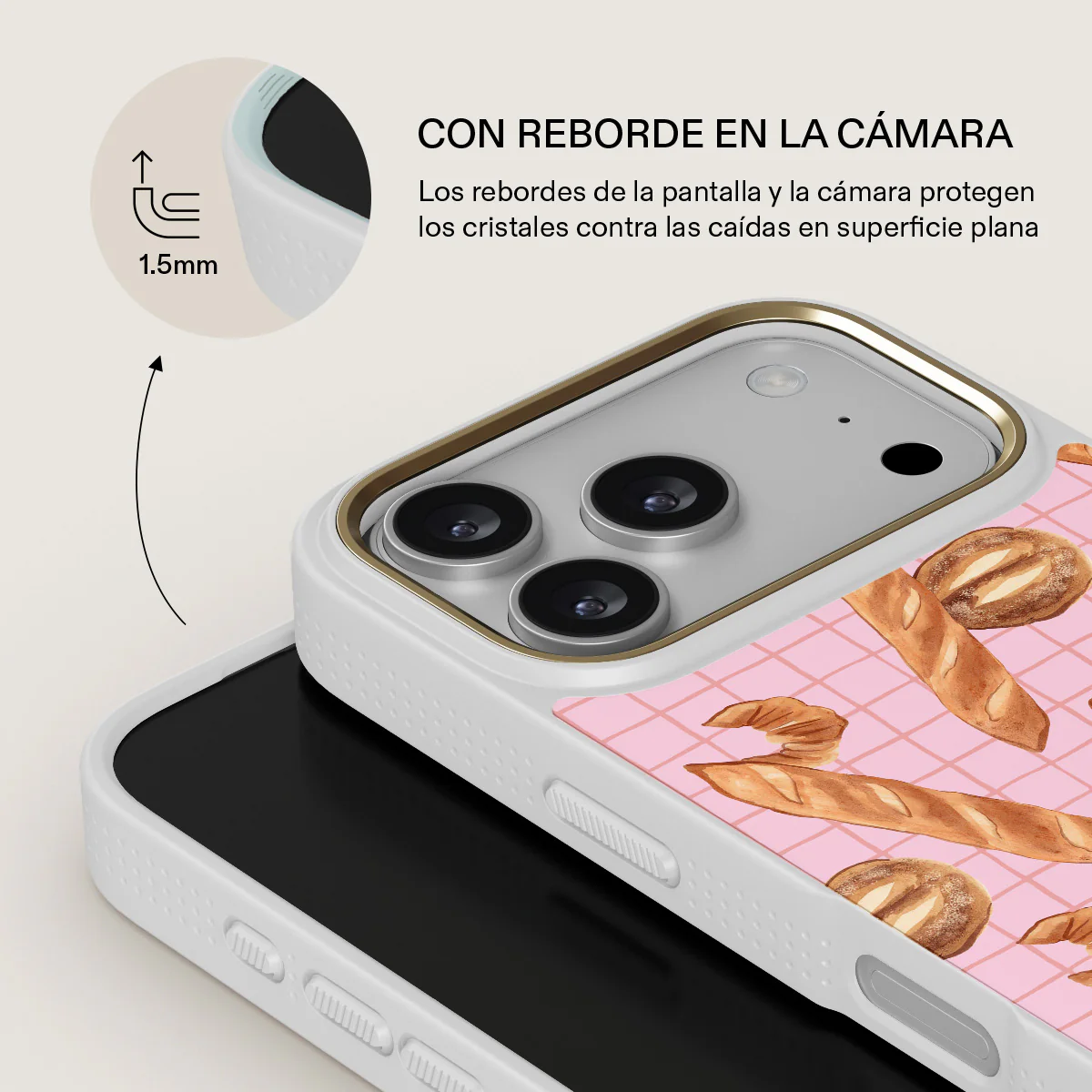 No Crumbs - iPhone 17 Pro Funda - Image 22