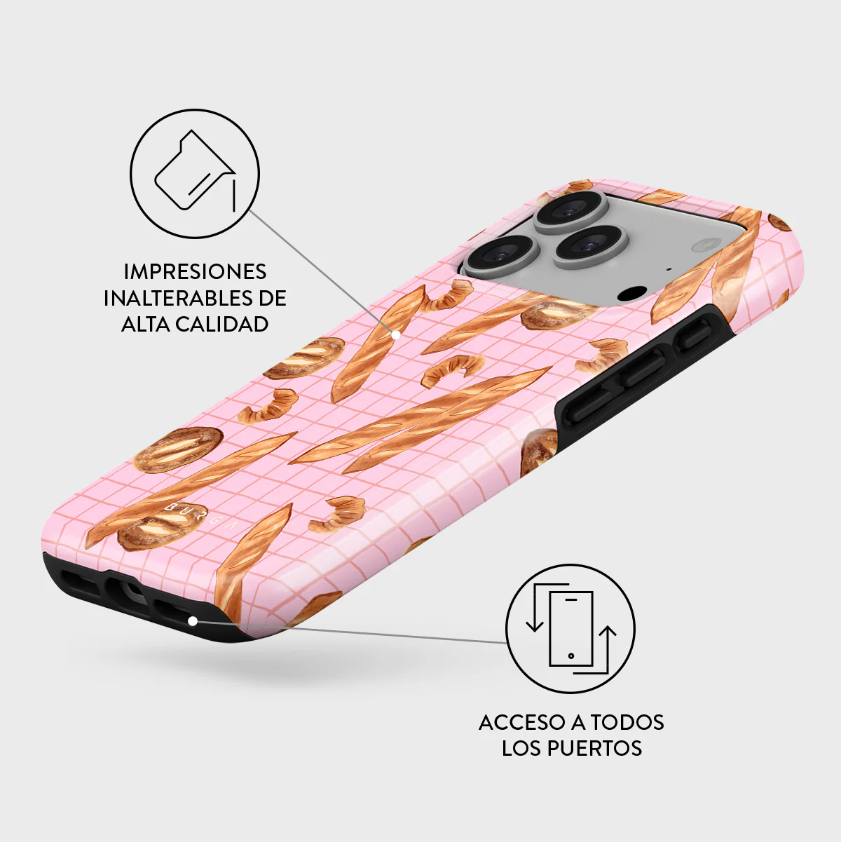 No Crumbs - iPhone 17 Pro Funda - Image 3