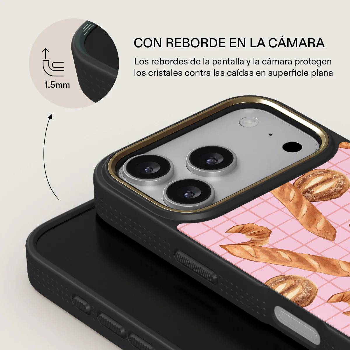 No Crumbs - iPhone 17 Pro Funda - Image 8