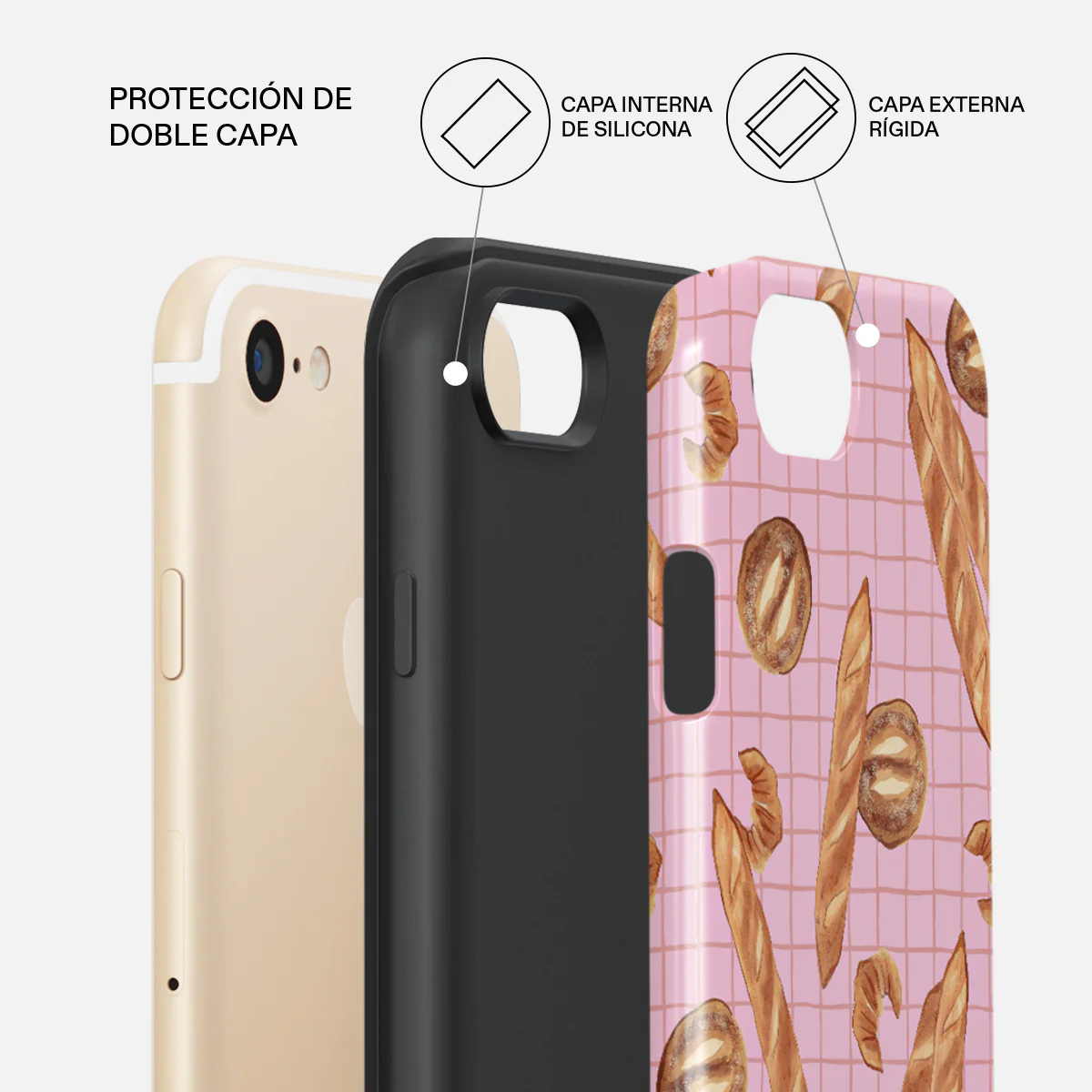 No Crumbs - iPhone 7 / iPhone 8 Funda - Image 6