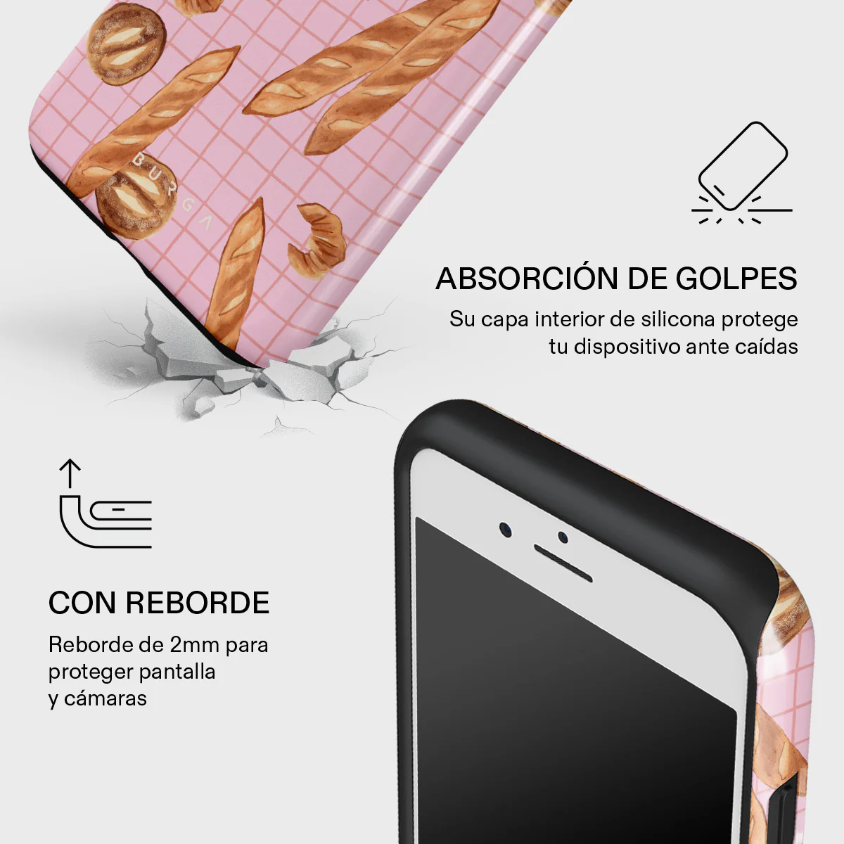 No Crumbs - iPhone 7 / iPhone 8 Funda - Image 8