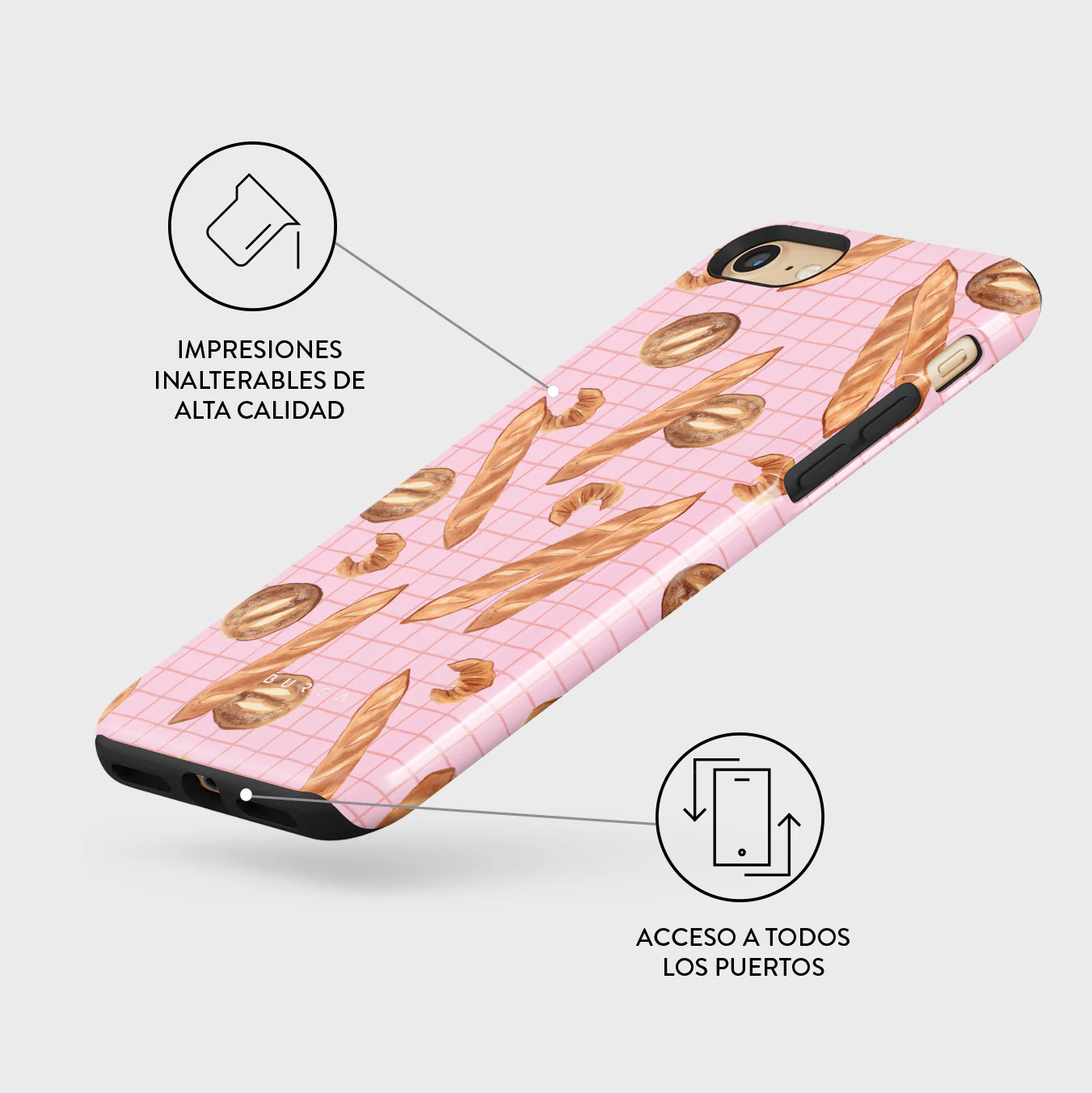 No Crumbs - iPhone SE (2022) Funda - Image 7