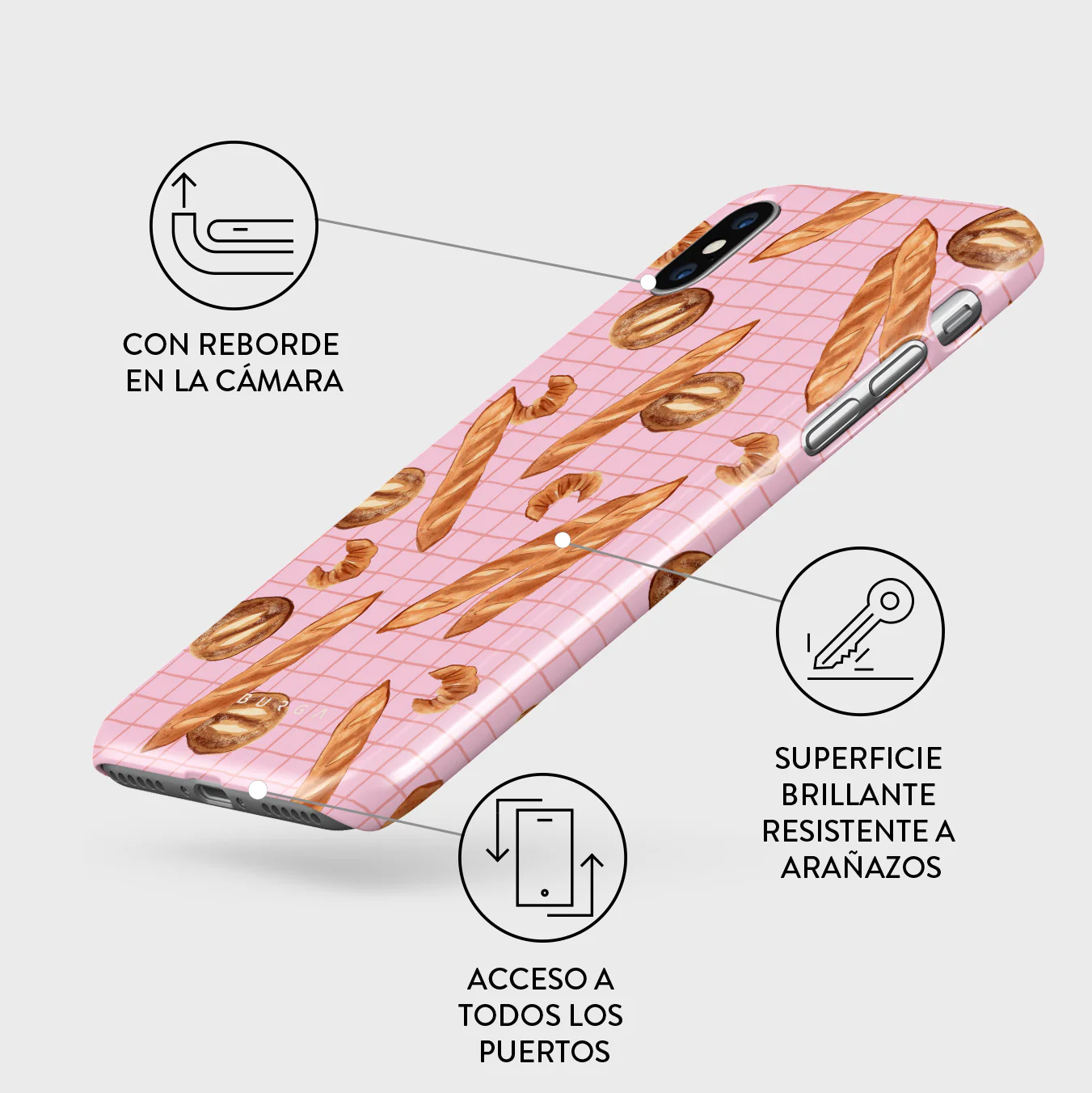 No Crumbs - iPhone XS Max Funda - Image 3