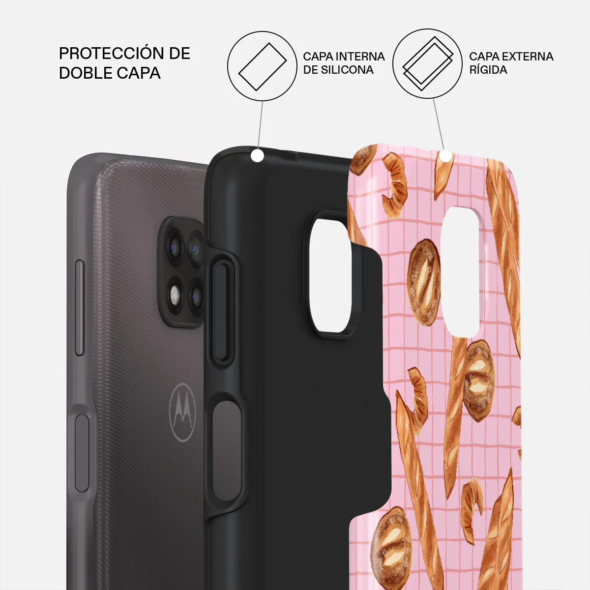 No Crumbs - Motorola Moto G Power 2021 Funda - Image 2
