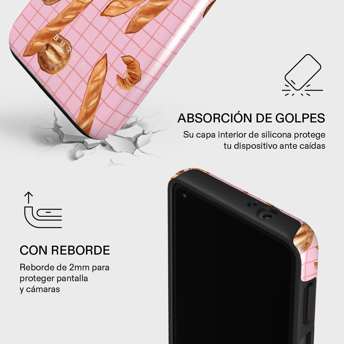 No Crumbs - Motorola Moto G Power 2021 Funda - Image 4