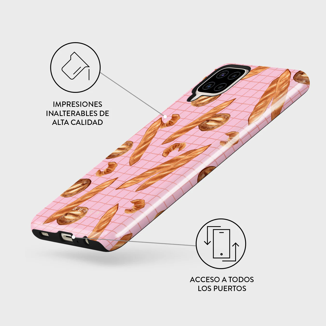 No Crumbs - Samsung Galaxy A12 4G Funda - Image 3
