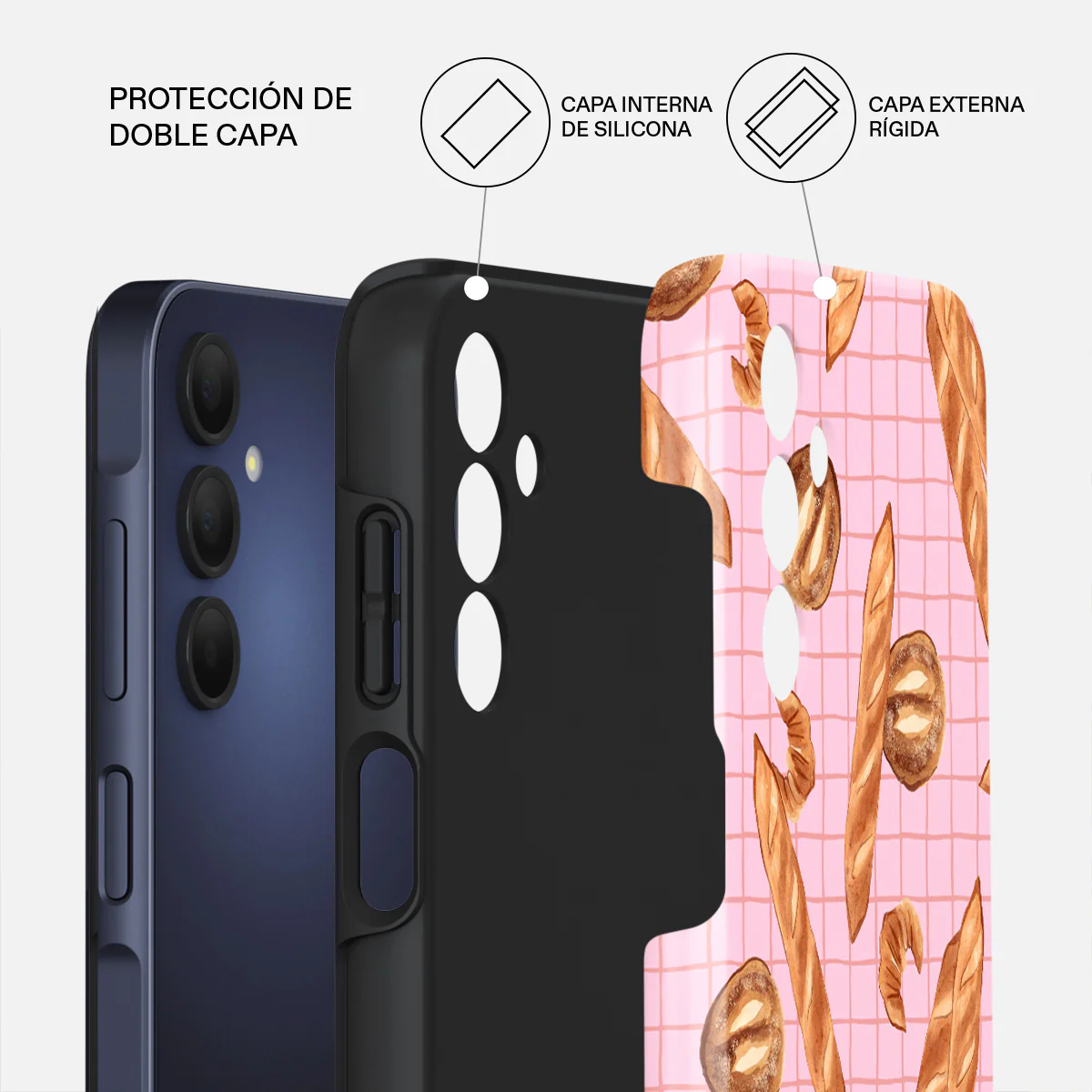 No Crumbs - Samsung Galaxy A15 4G / 5G Funda - Image 2