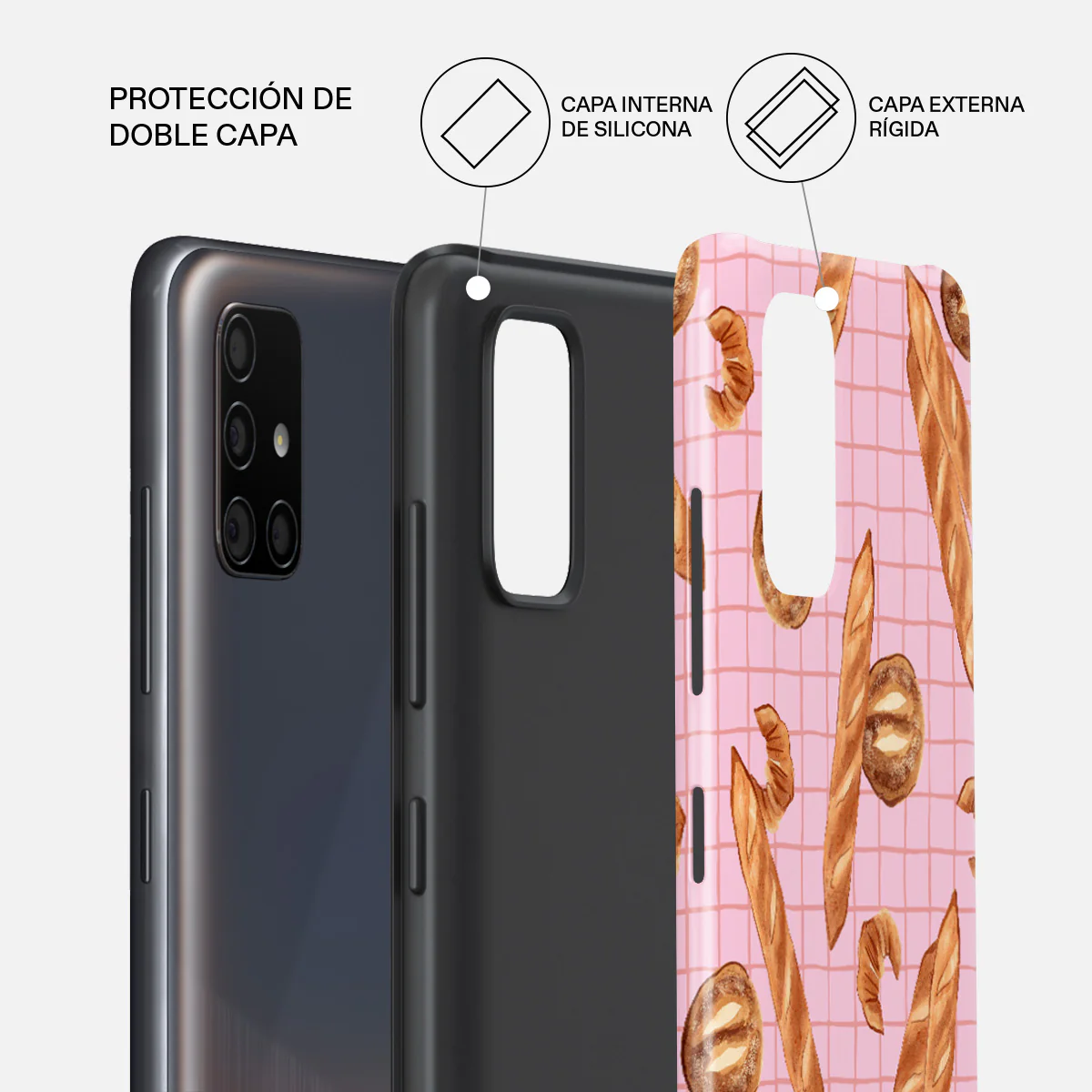 No Crumbs - Samsung Galaxy A51 4G Funda - Image 2
