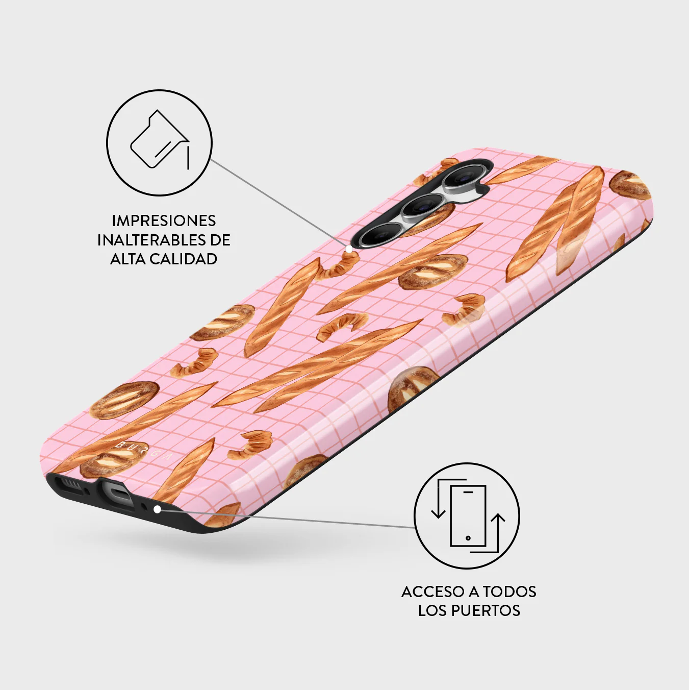 No Crumbs - Samsung Galaxy A54 Funda - Image 3