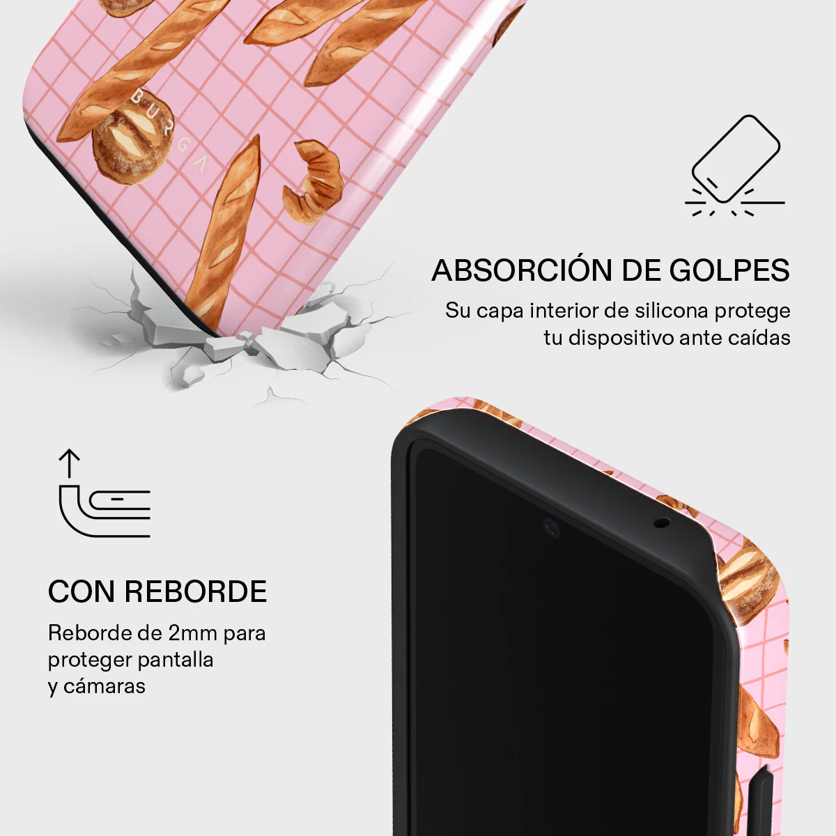 No Crumbs - Samsung Galaxy A54 Funda - Image 4