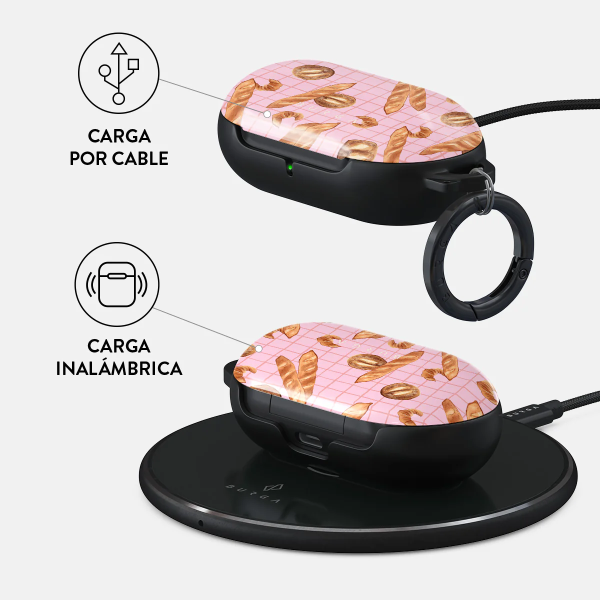 No Crumbs - Samsung Galaxy Buds Plus Funda - Image 3