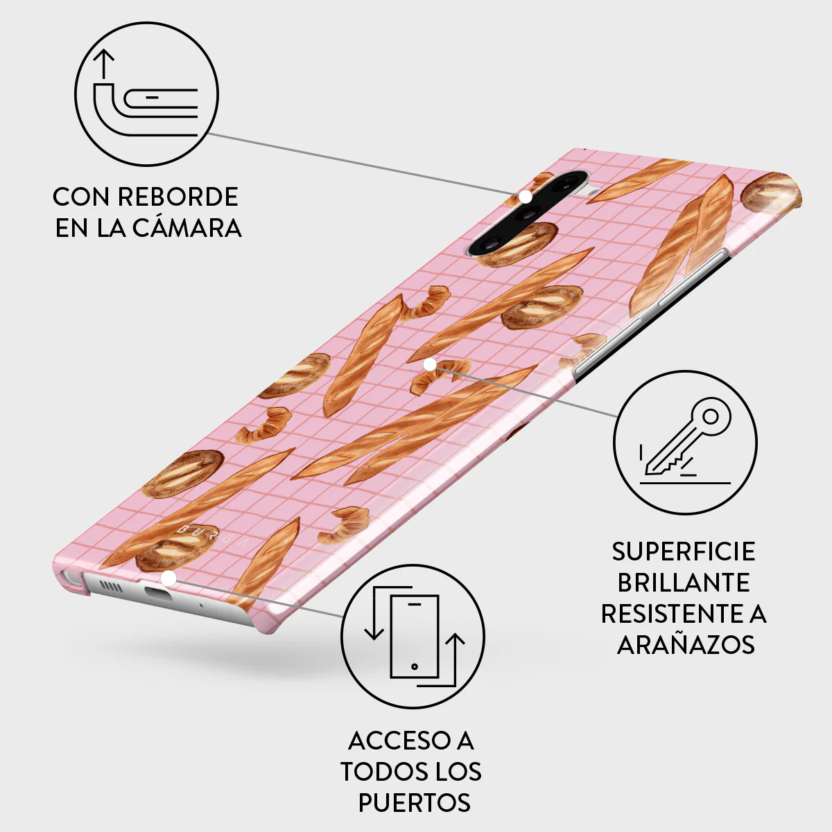 No Crumbs - Samsung Galaxy Note 10 Funda - Image 3