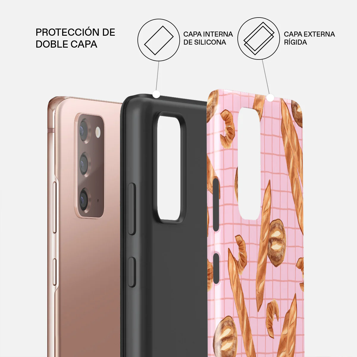 No Crumbs - Samsung Galaxy Note 20 4G / 5G Funda - Image 6