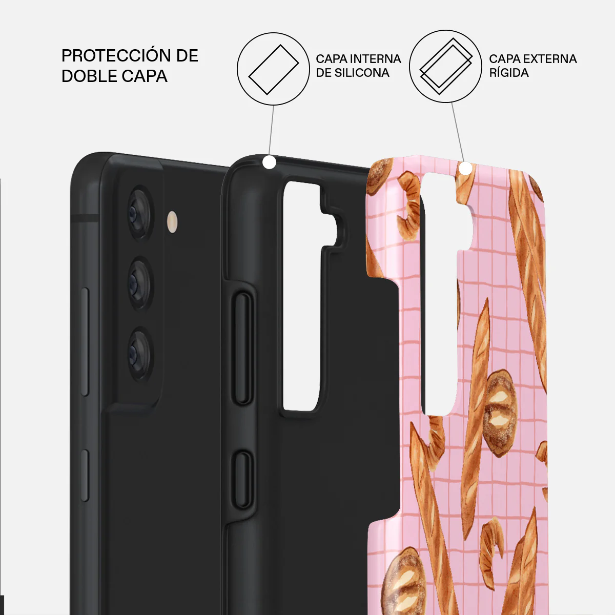 No Crumbs - Samsung Galaxy S21 FE Funda - Image 2