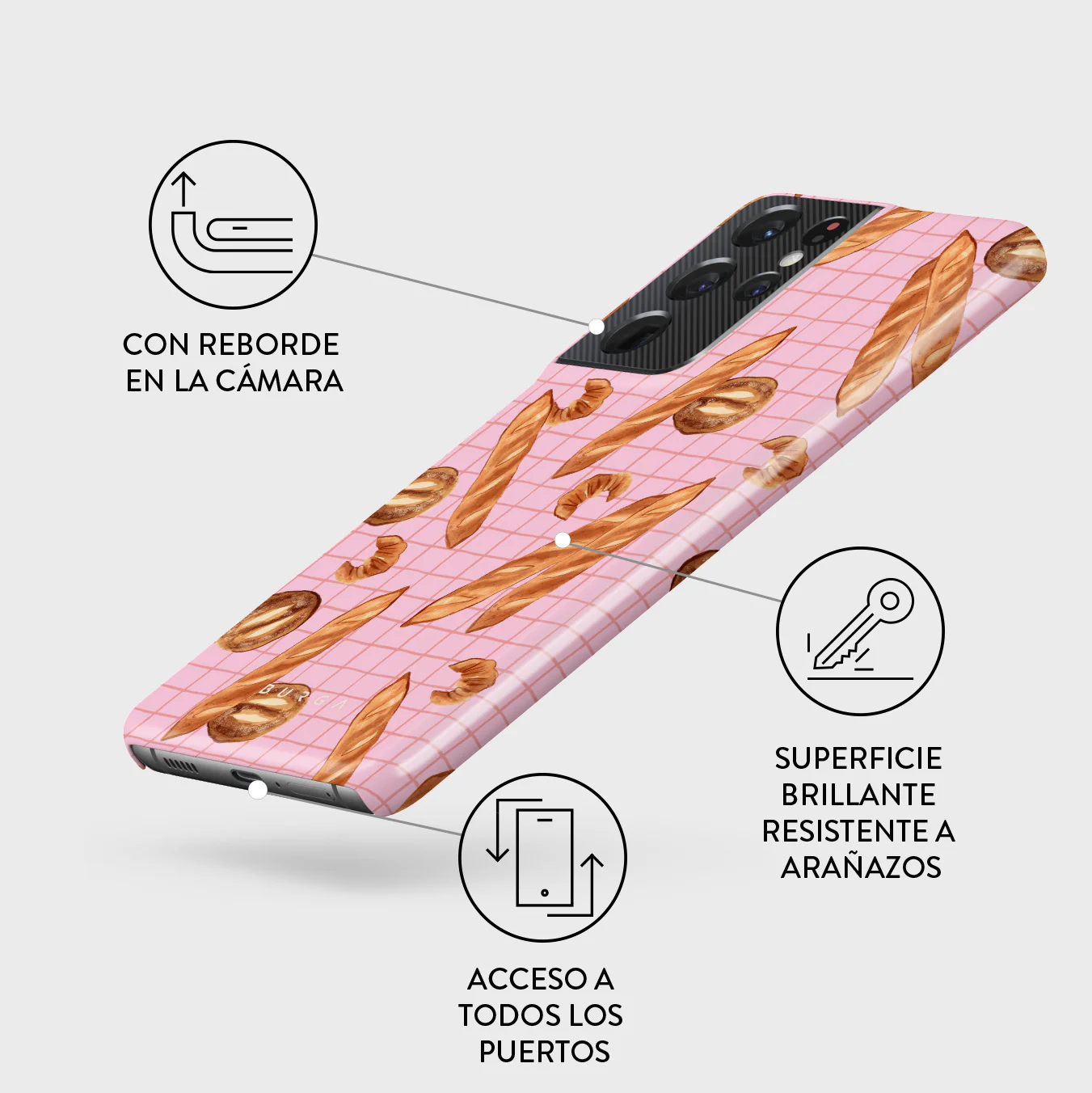 No Crumbs - Samsung Galaxy S21 Ultra Funda - Image 3