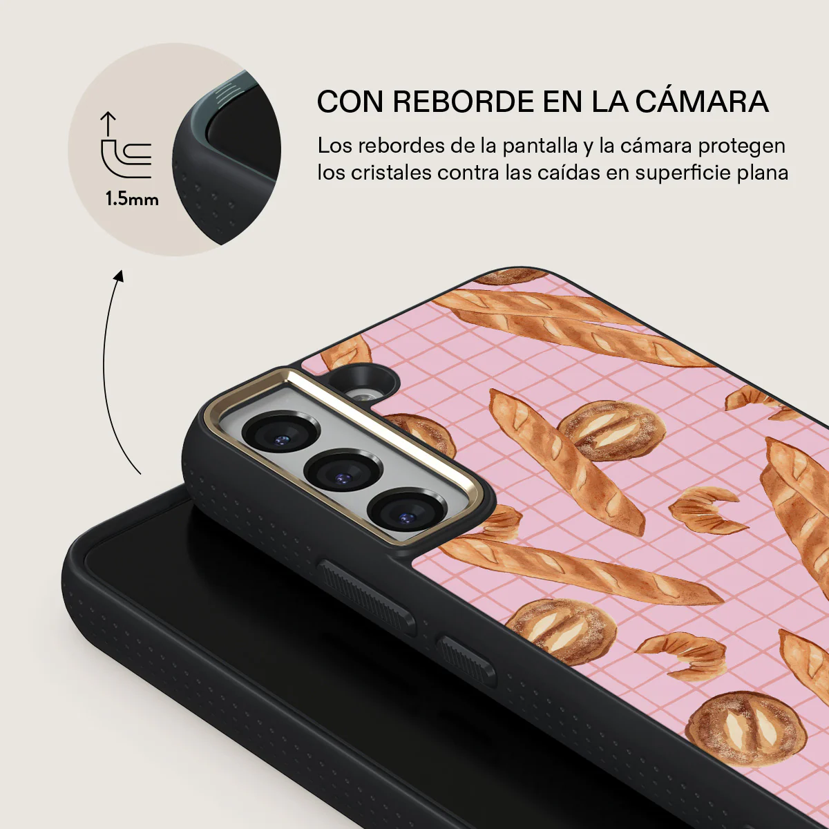 No Crumbs - Samsung Galaxy S22 Funda - Image 8