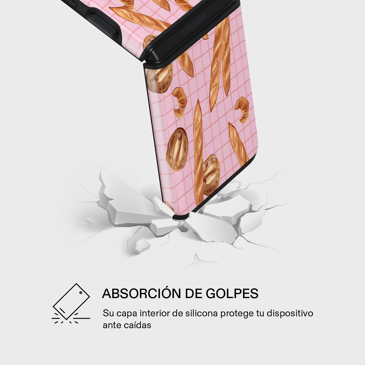 No Crumbs - Samsung Galaxy Z Flip 3 Funda - Image 4