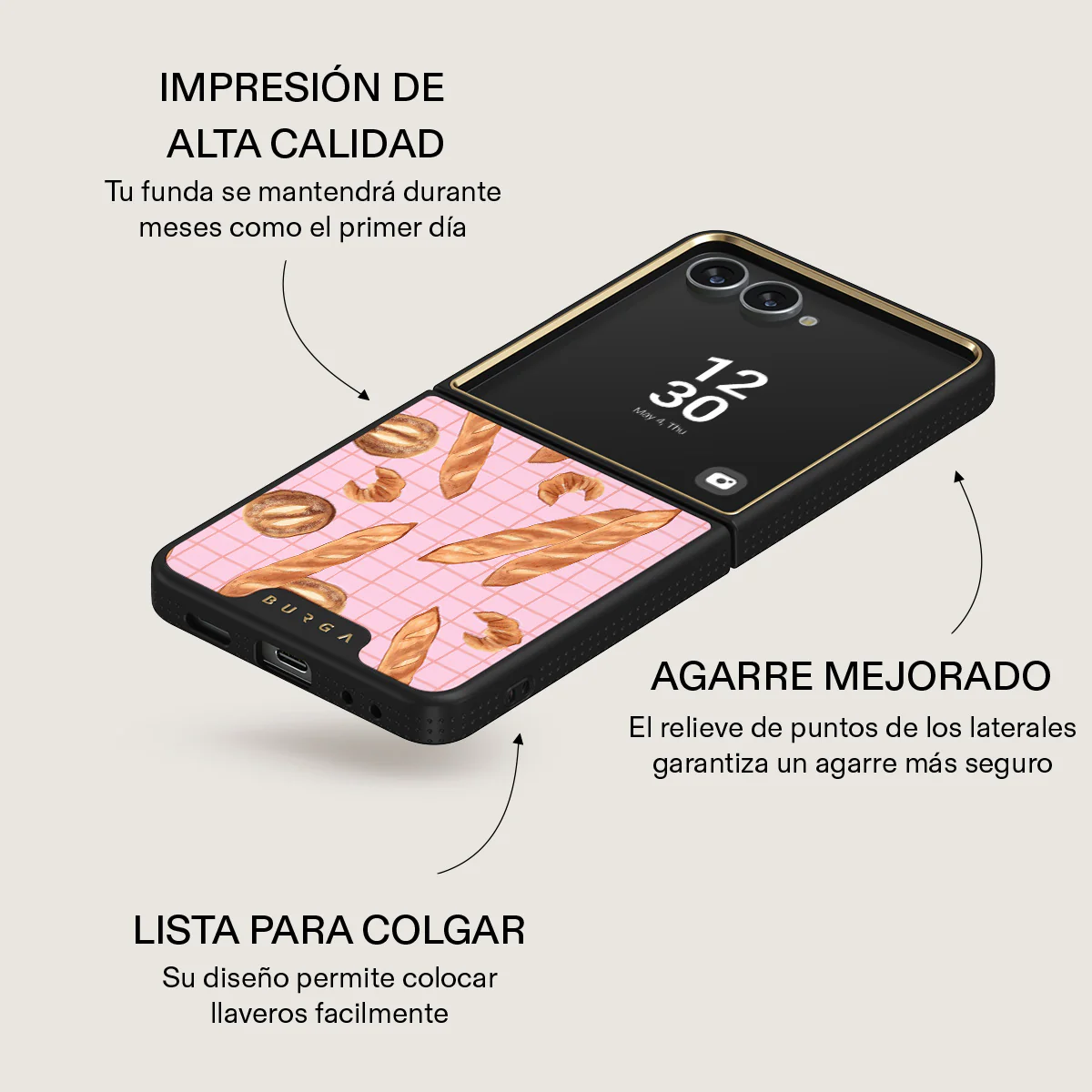 No Crumbs - Samsung Galaxy Z Flip 7 Funda - Image 9