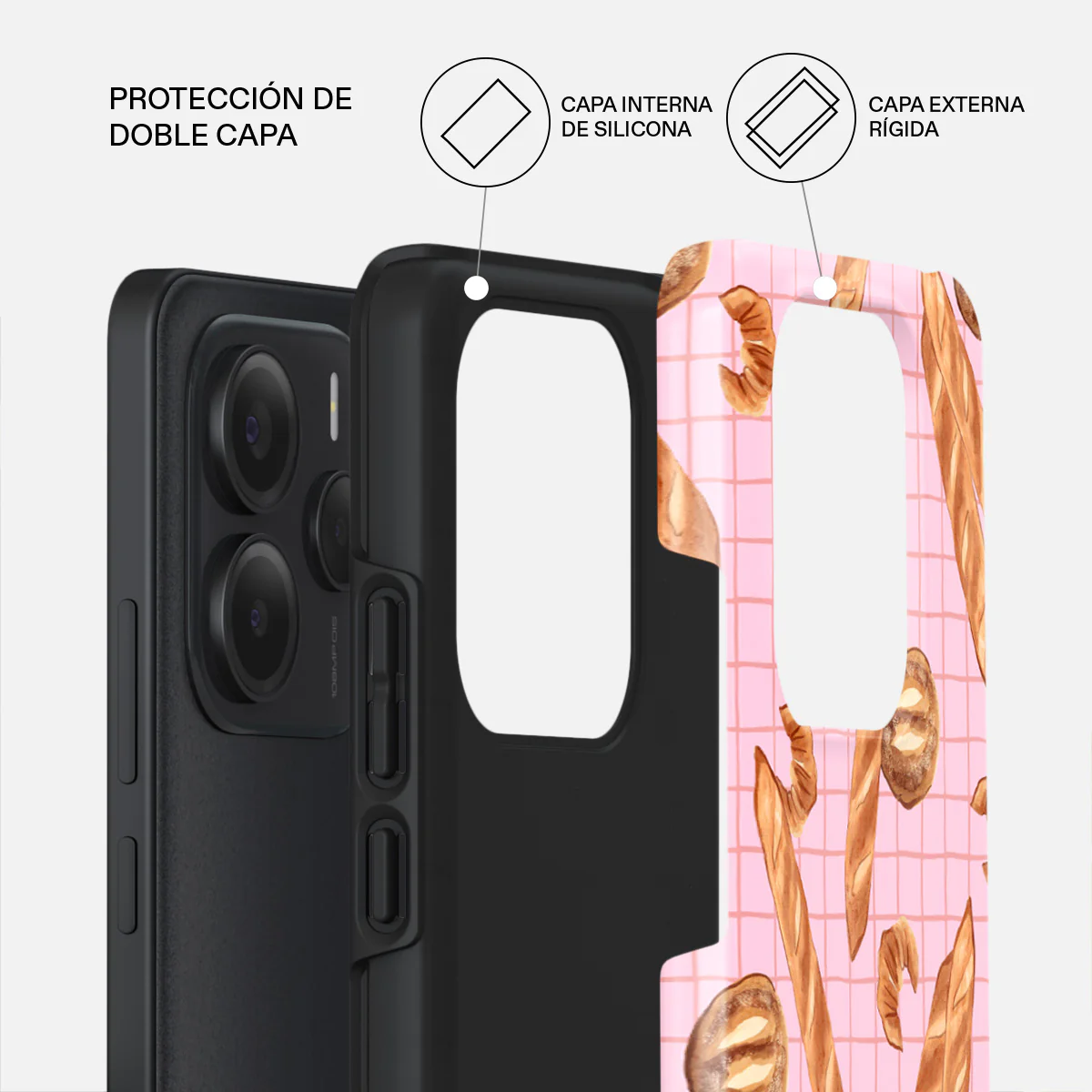 No Crumbs - Xiaomi Redmi Note 14 5G Funda - Image 2