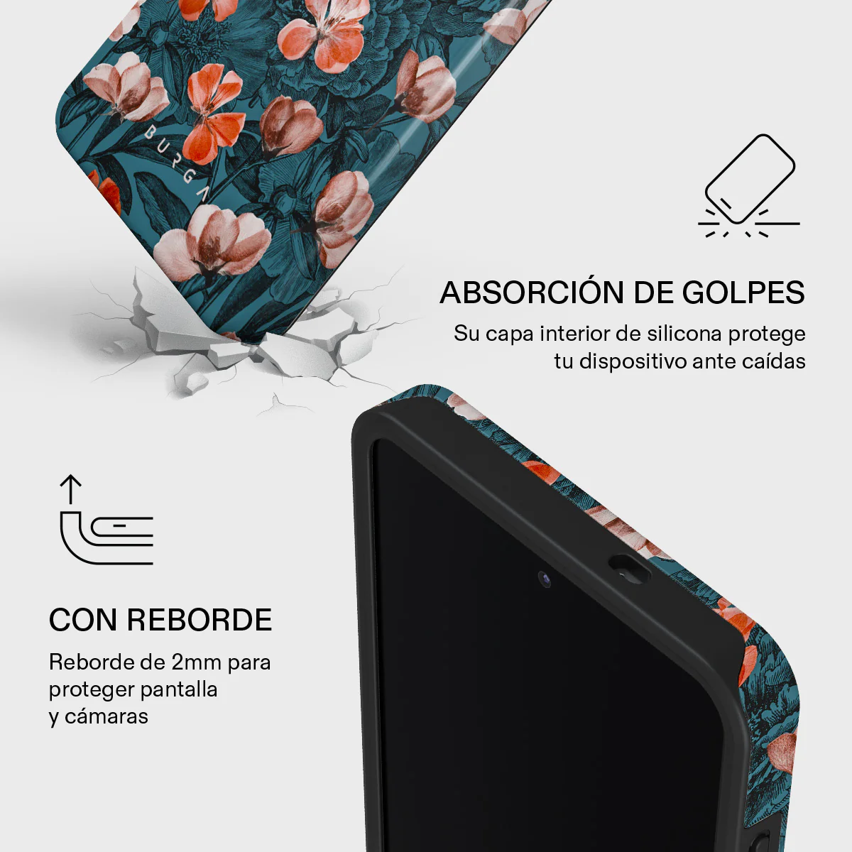 No Rain No Flowers - Samsung Galaxy S26 Funda - Image 4