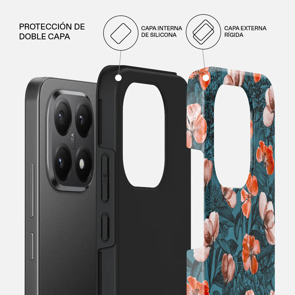 No Rain No Flowers - Xiaomi 15T Funda - Image 2