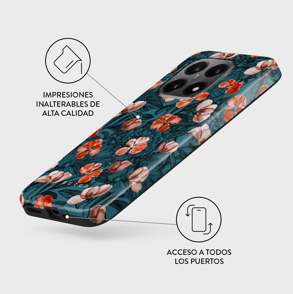 No Rain No Flowers - Xiaomi 15T Funda - Image 3