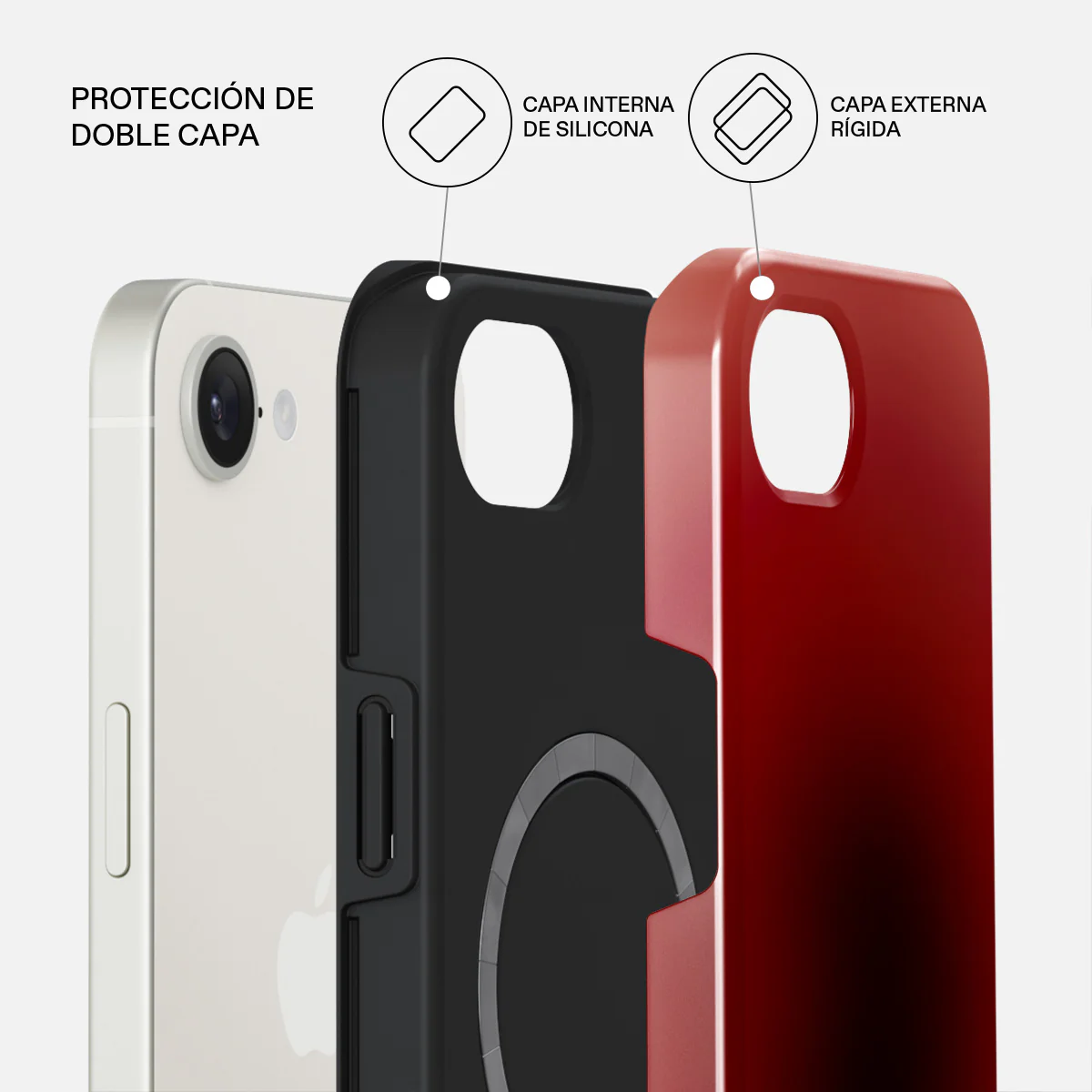 No Talking - iPhone 17e Funda - Image 2
