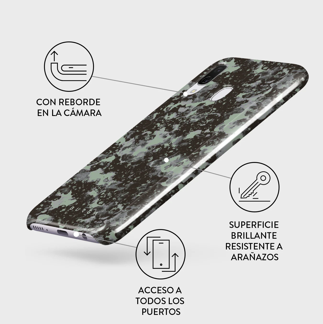 Nordic - Samsung Galaxy A40 Funda - Image 3
