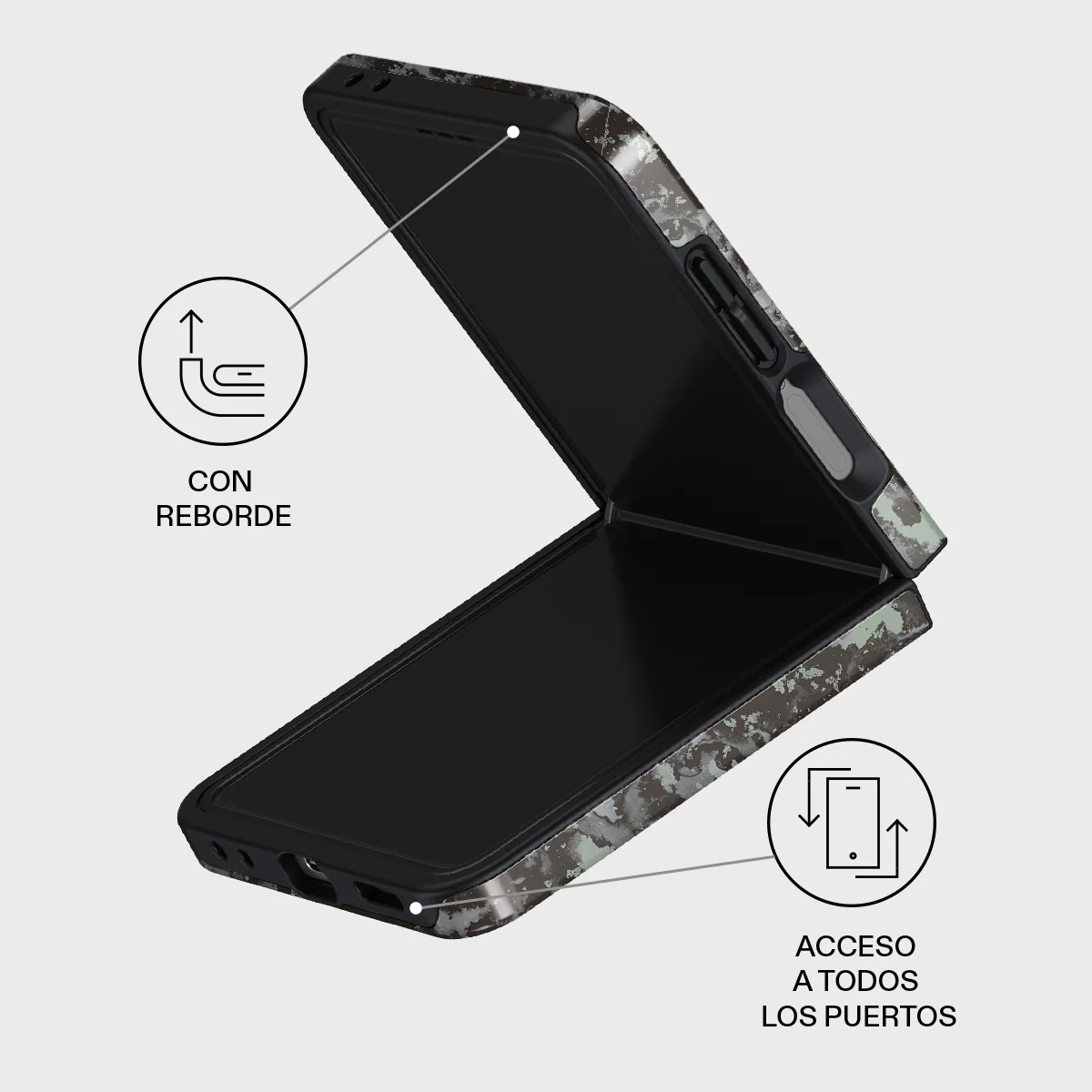 Nordic - Samsung Galaxy Z Flip 7 Funda - Image 3