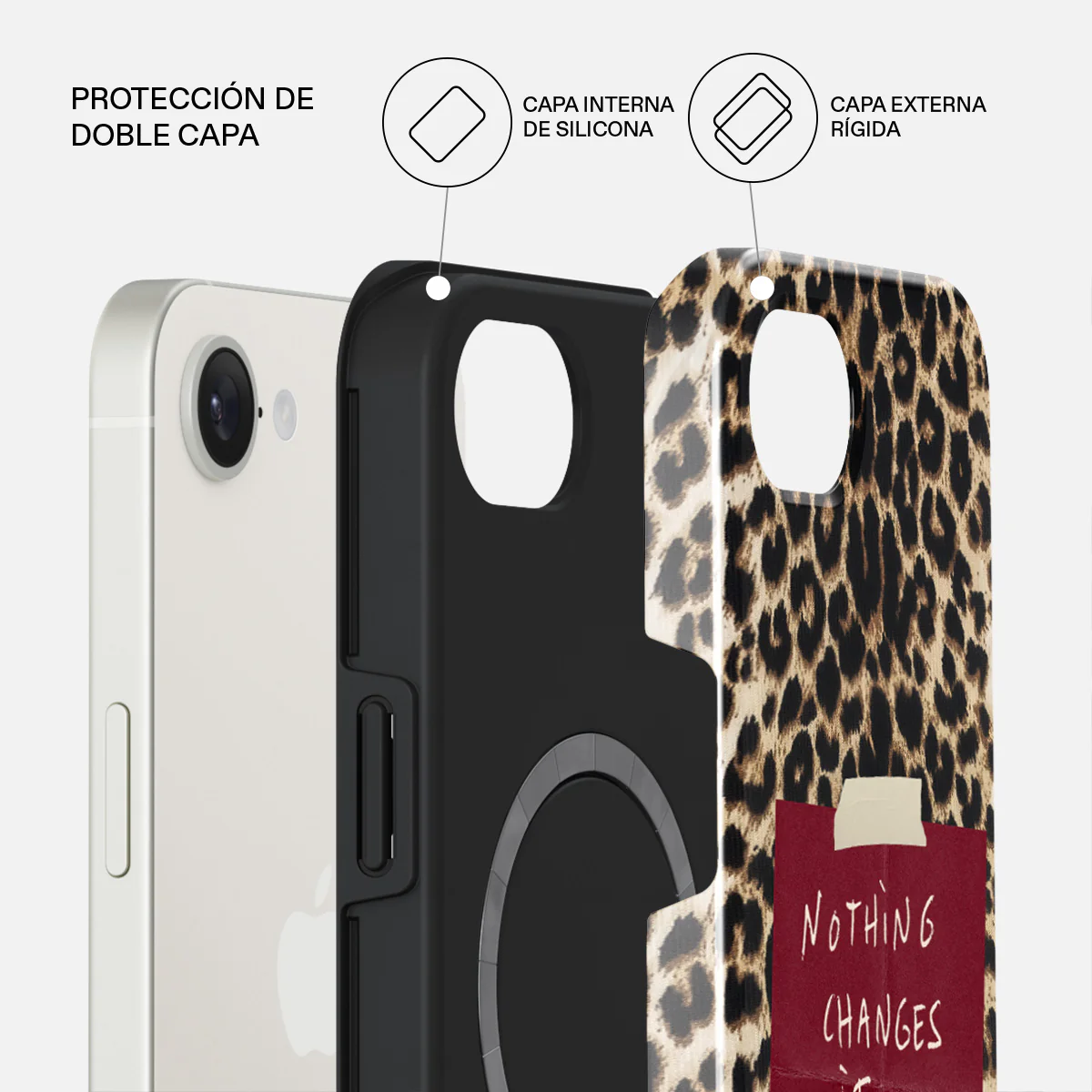 Nothing Changes - iPhone 17e Funda - Image 2